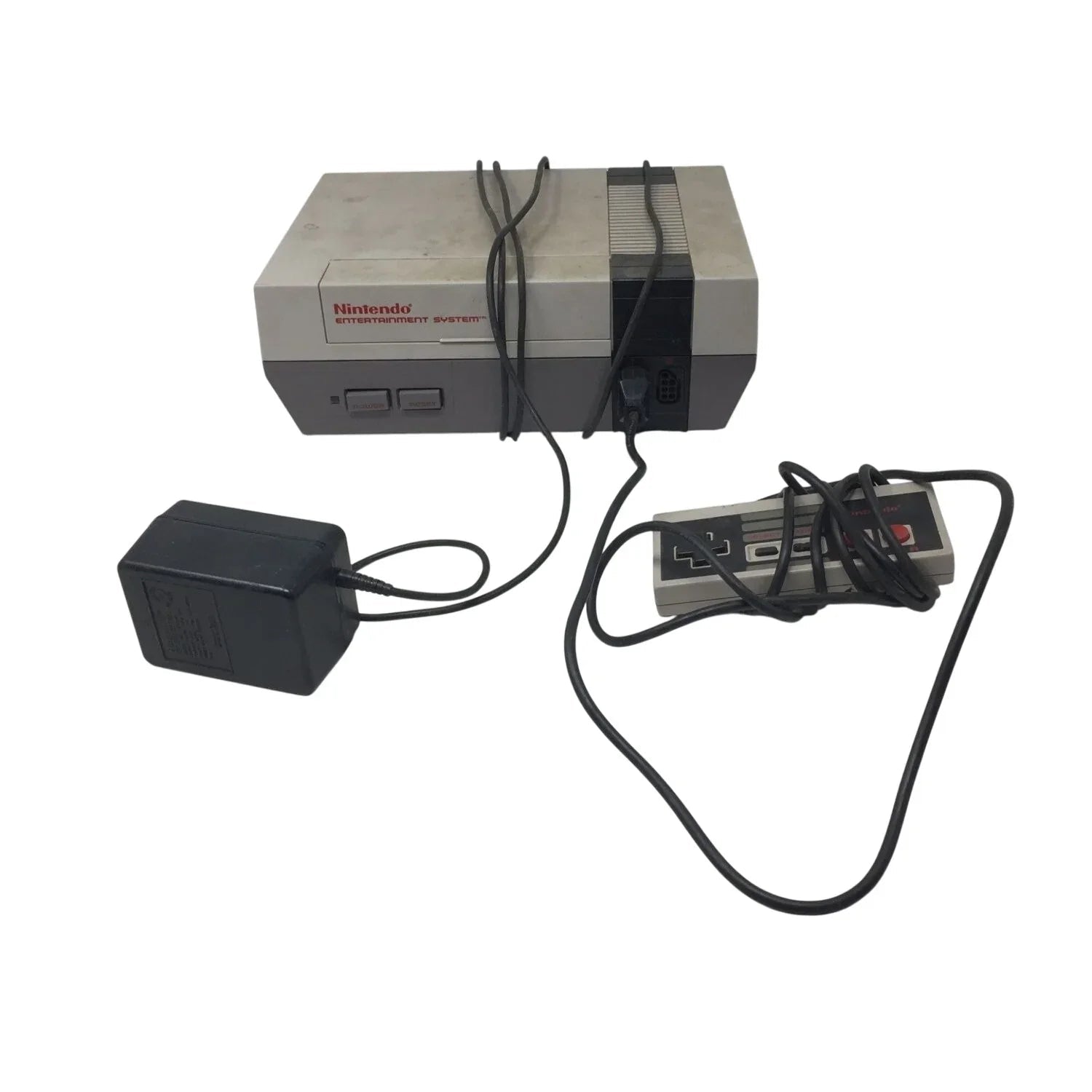 Nintendo Entertainment System with Adapter and Controller - nintendo - Games - A+ Stuff