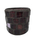 Mosaic Glass Tealight Candle Holder - 3 Inches tall