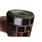 Mosaic Glass Tealight Candle Holder - 3 Inches tall