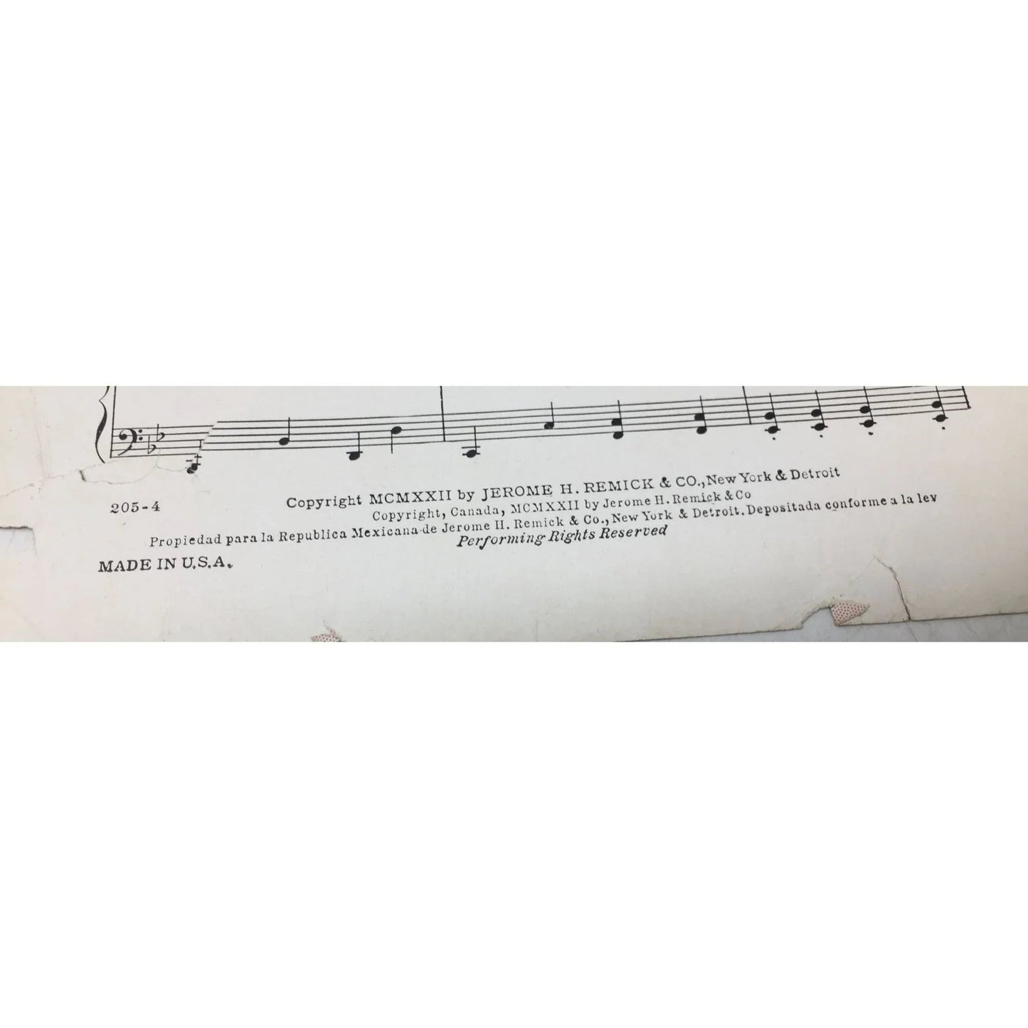 ''NOBODY LIED (When they said that I cried over you)'' Sheet music book - A+ Stuff - SHEET MUSIC - A+ Stuff
