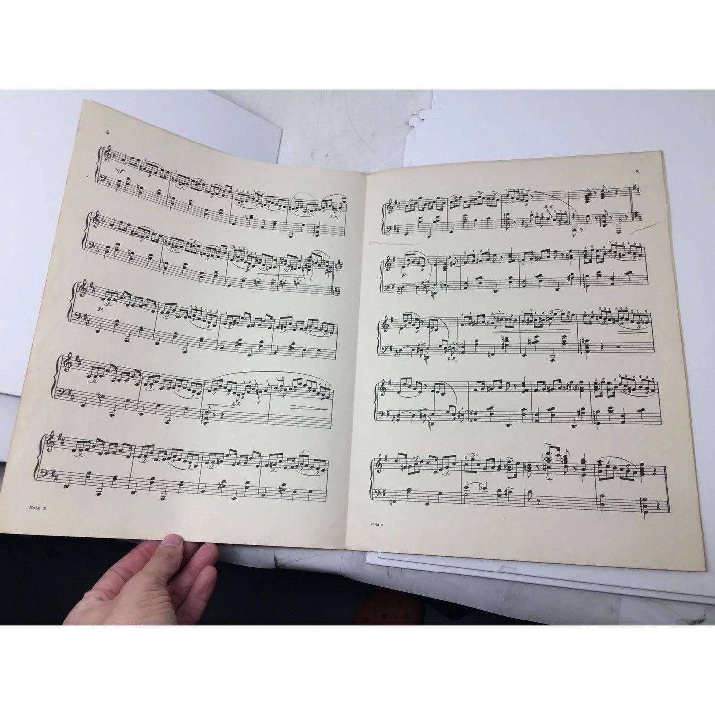 Nola A Silhouette for the Piano by Felix Arndt - A+ Stuff - SHEET MUSIC - A+ Stuff