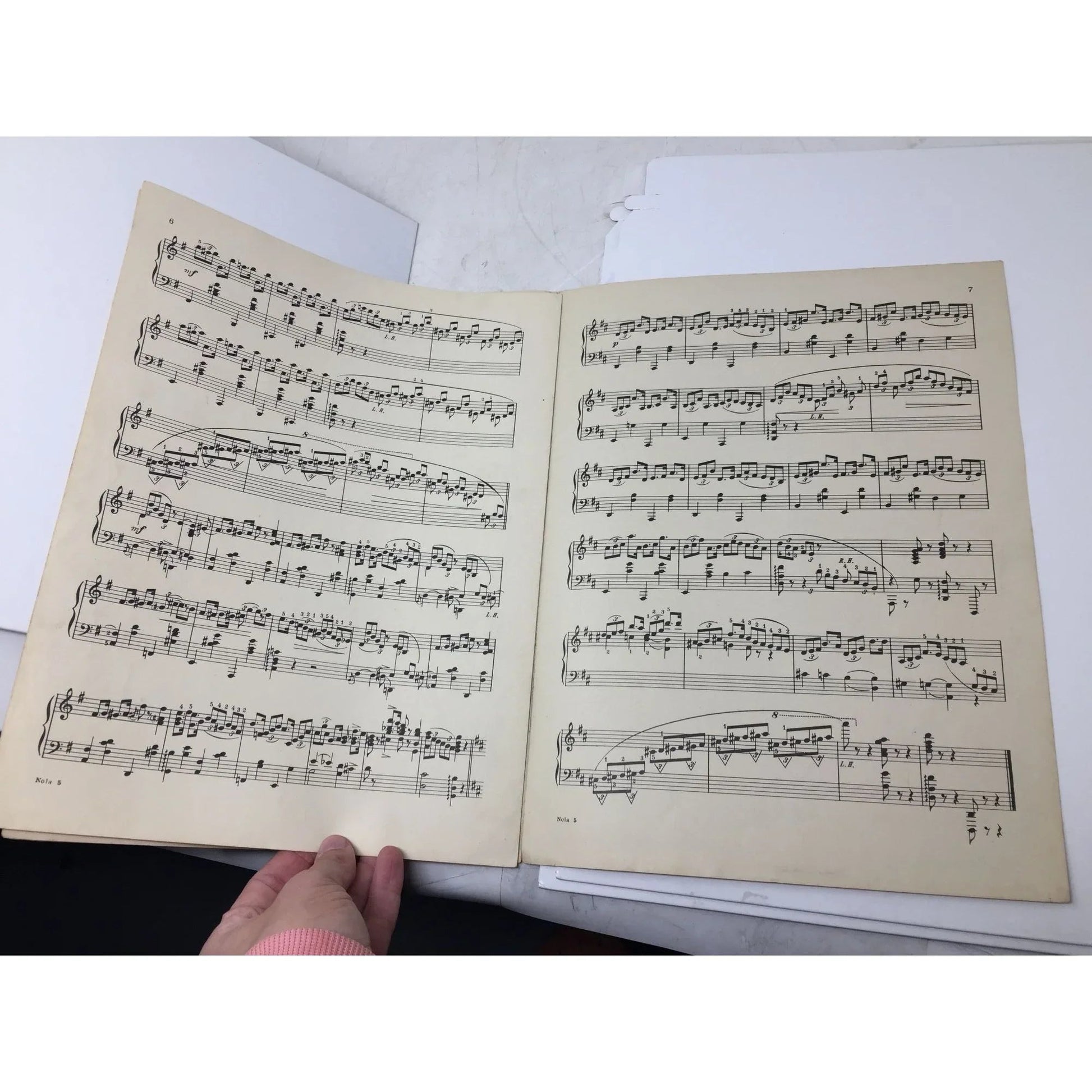 Nola A Silhouette for the Piano by Felix Arndt - A+ Stuff - SHEET MUSIC - A+ Stuff