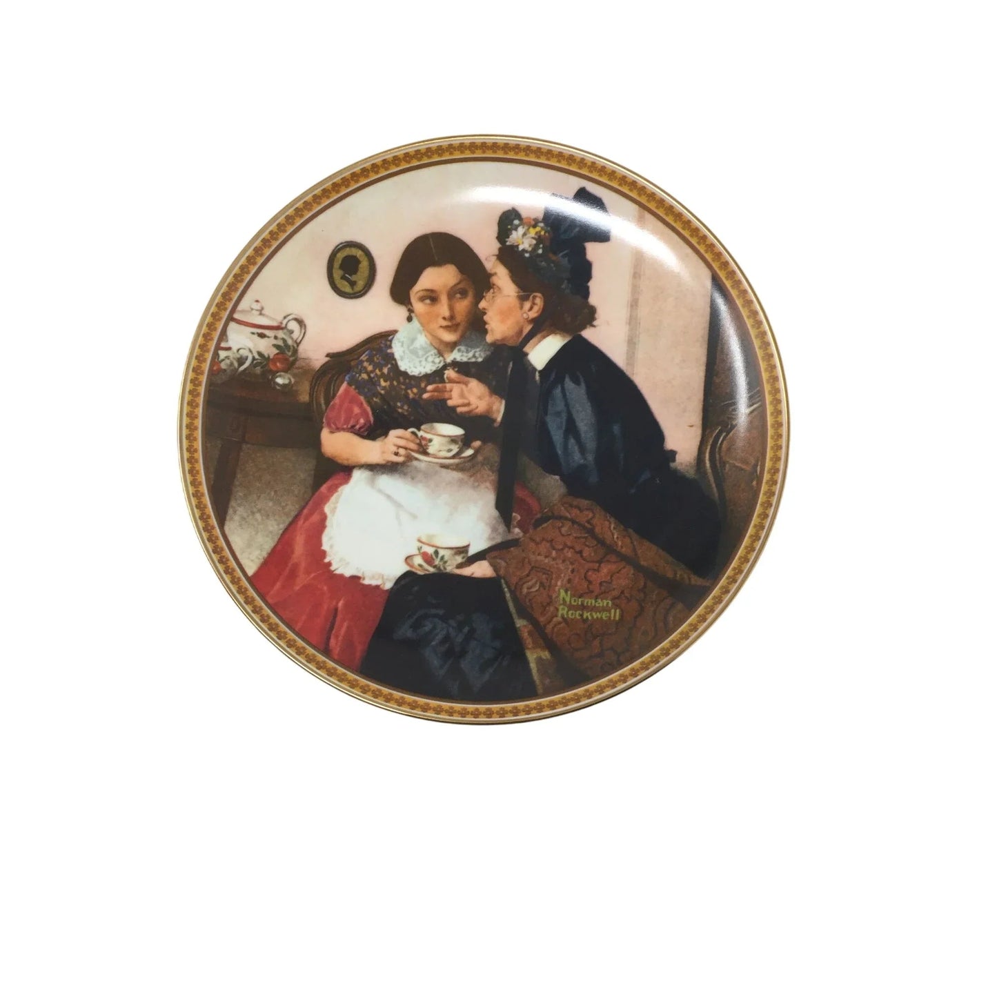 Norman Rockwell's REDISCOVERED WOMEN Collection 12 Plate Set - Rockwell Society of America - Plates - A+ Stuff