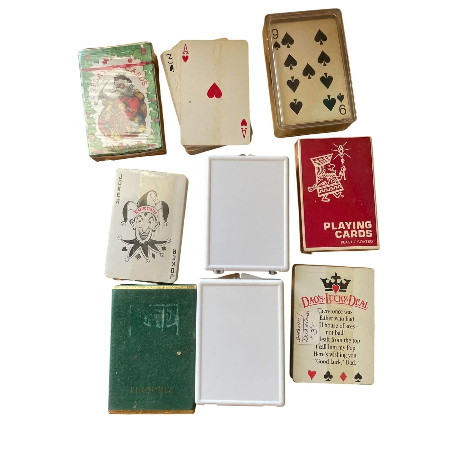 Novelty Vintage Collectible Playing Cards - 9 Decks total - A+ Stuff - Card Games - A+ Stuff