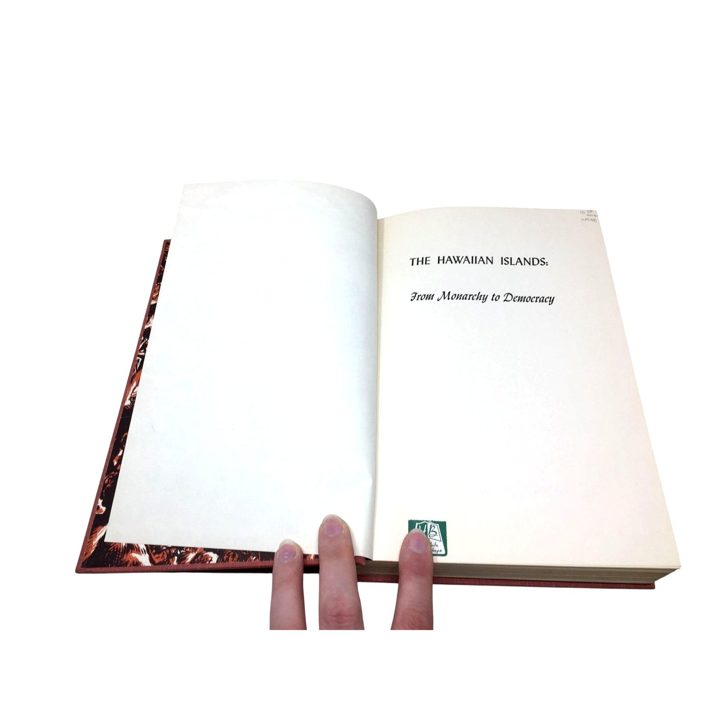 'The Hawaiian Islands: From Monarch to Democracy' By; Nancy & Jean Francis Webb