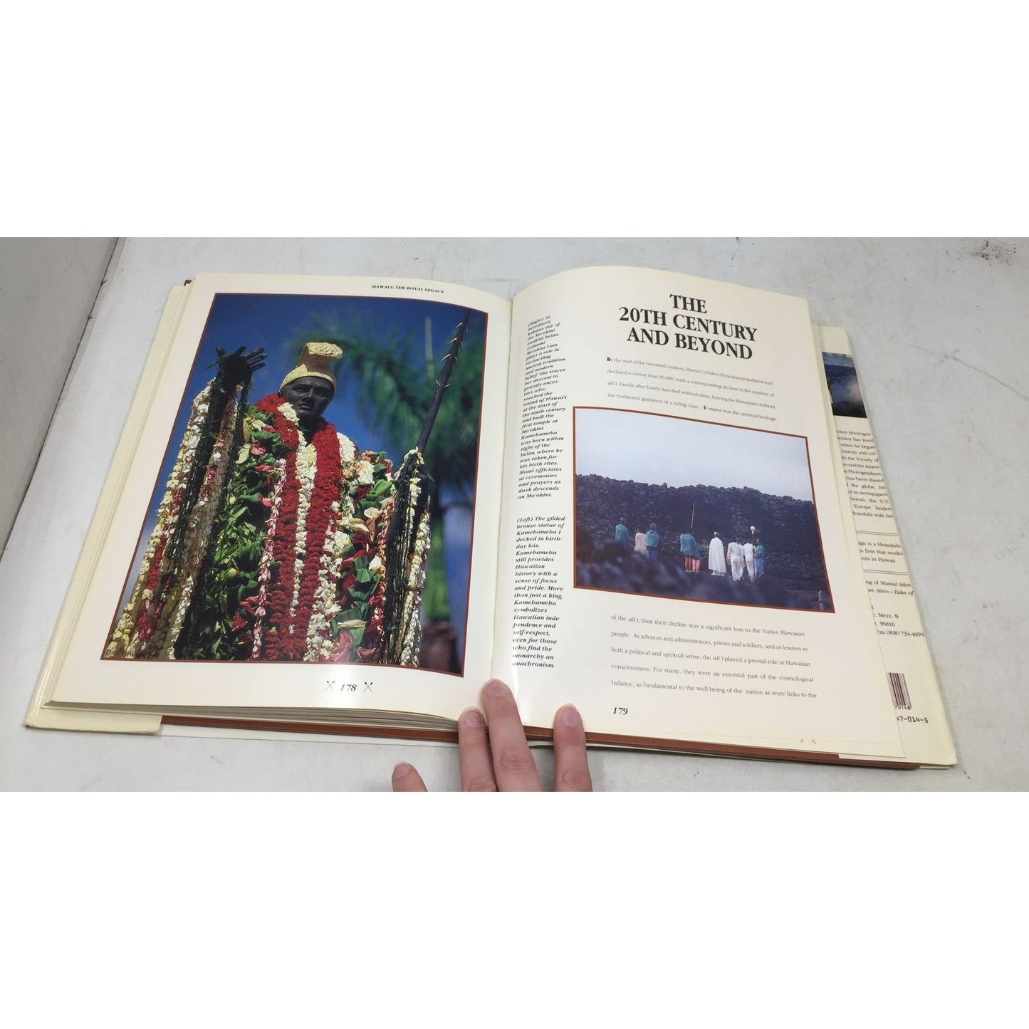 hardcover book titled Hawai'i: The Royal Legacy A+ Stuff  A+ Stuff Books