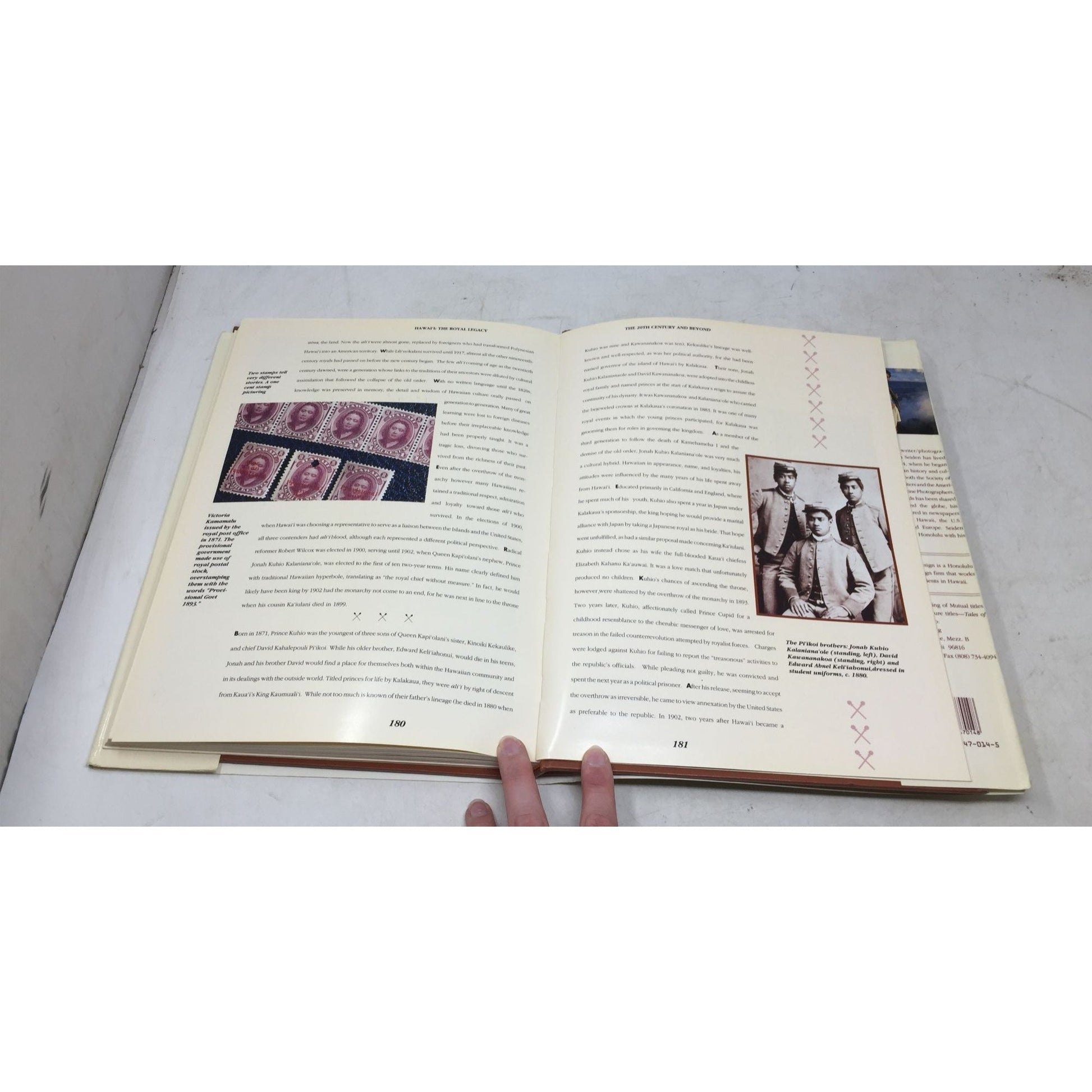 hardcover book titled Hawai'i: The Royal Legacy A+ Stuff  A+ Stuff Books
