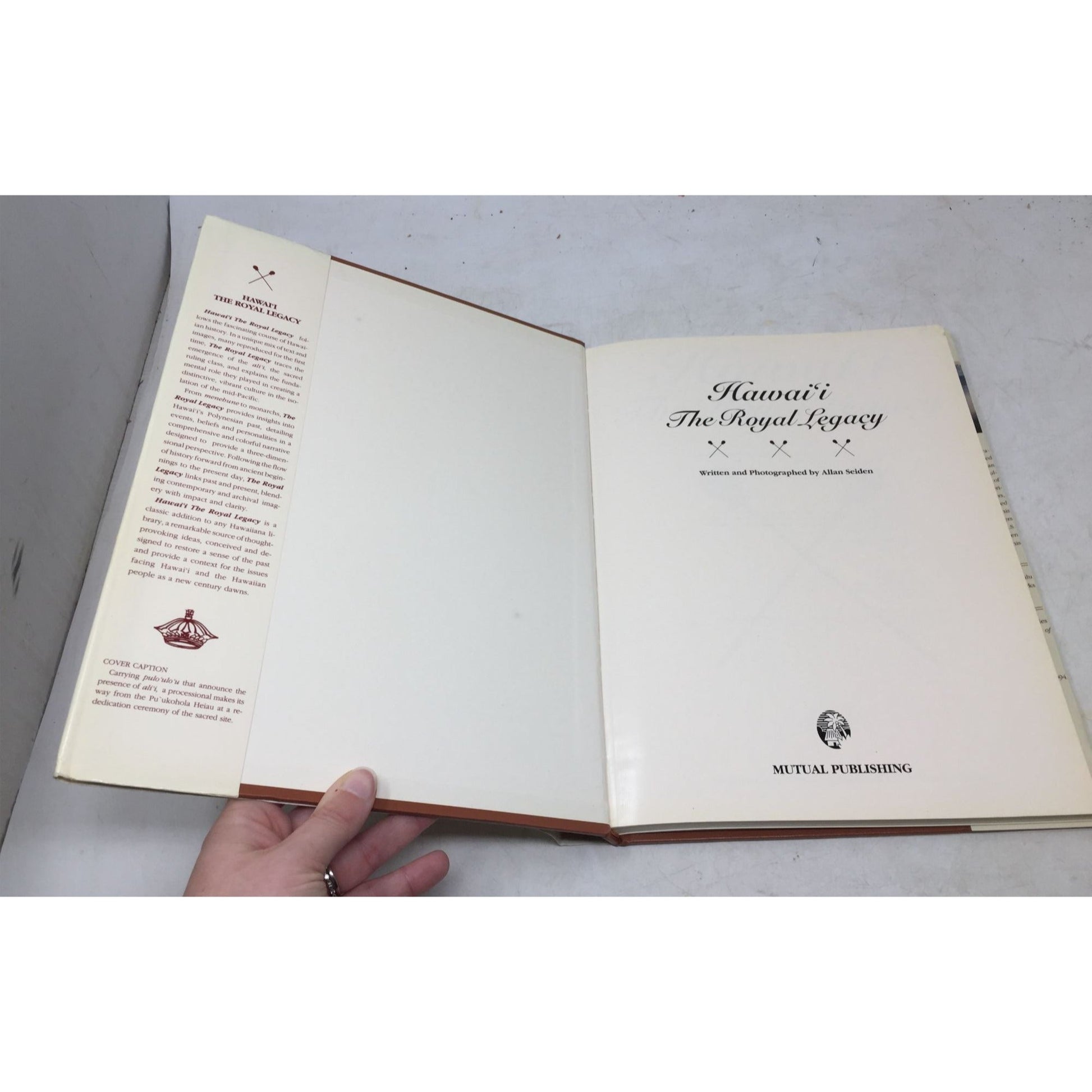 hardcover book titled Hawai'i: The Royal Legacy A+ Stuff  A+ Stuff Books