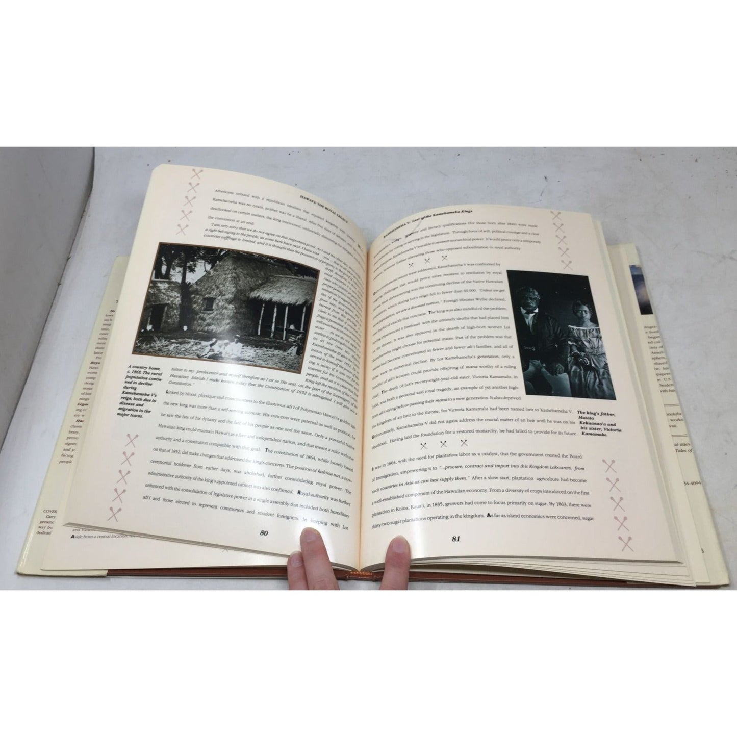 hardcover book titled Hawai'i: The Royal Legacy A+ Stuff  A+ Stuff Books