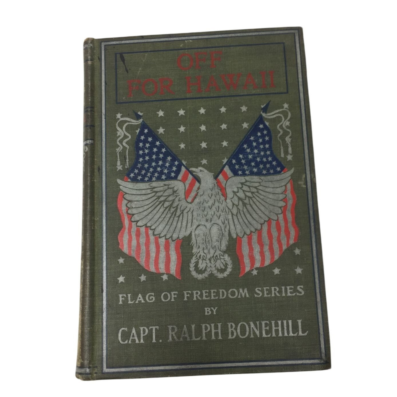 vintage hardcover book titled Off for Hawaii unbranded  A+ Stuff Books