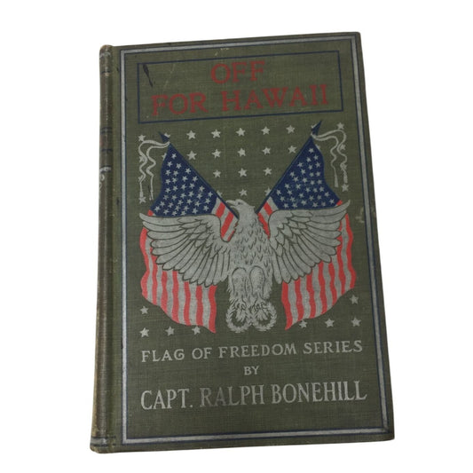 vintage hardcover book titled Off for Hawaii unbranded  A+ Stuff Books
