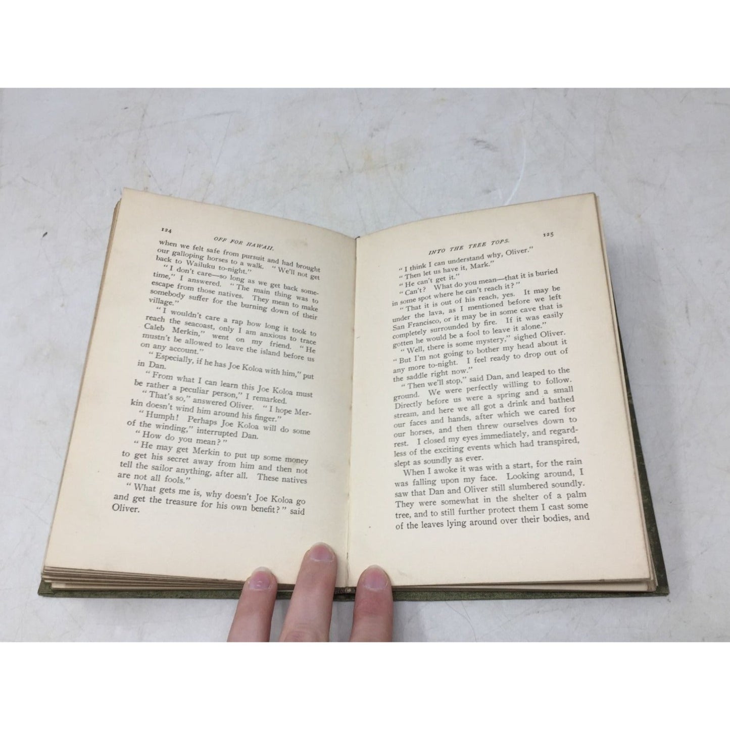 vintage hardcover book titled Off for Hawaii unbranded  A+ Stuff Books