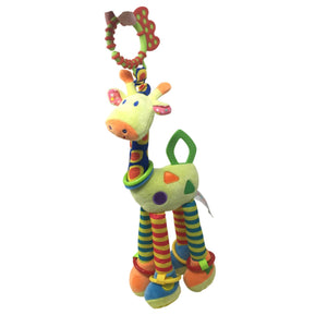 Plush Giraffe Hanging Rattle for Babies
