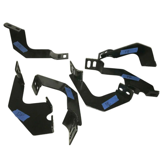 OEM Mounting BRACKETS Set of 6 - Subaru (I believe) - marked for Position Replacement Auto Part - Subaru - Replacement Auto Part - A+ Stuff