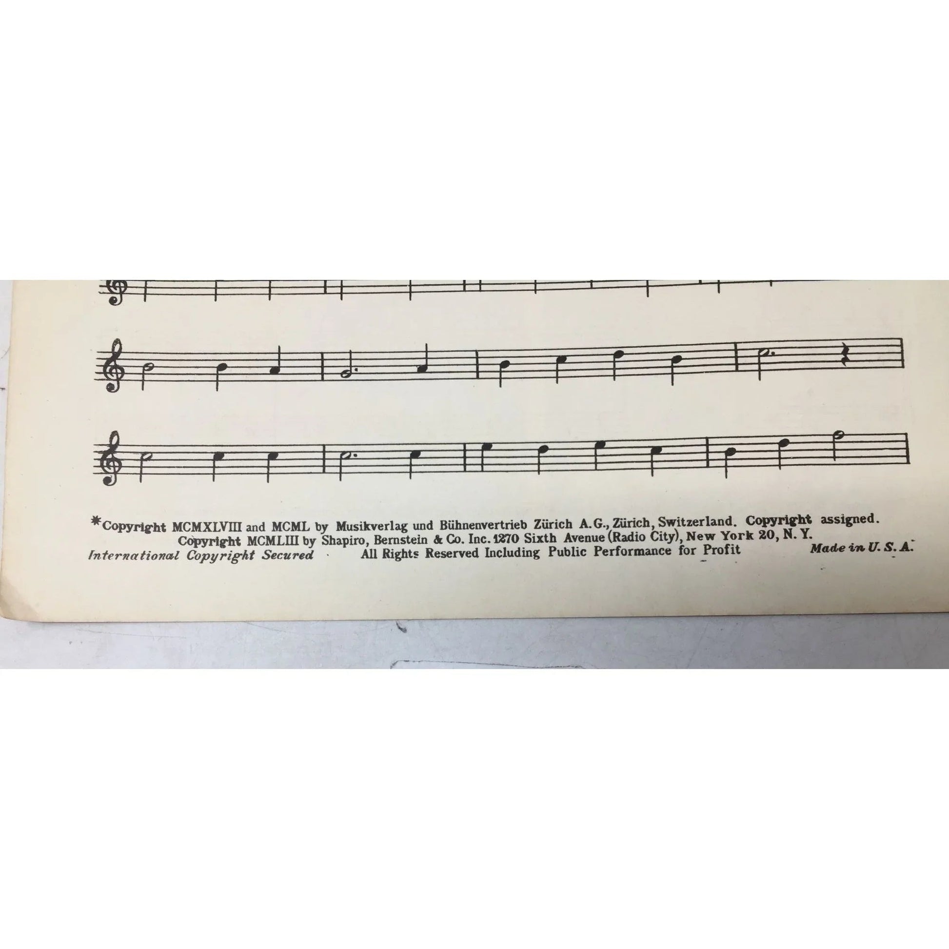 Oh! My Pa - Pa (O Mein Papa) by Paul Burkhard - A+ Stuff - SHEET MUSIC - A+ Stuff
