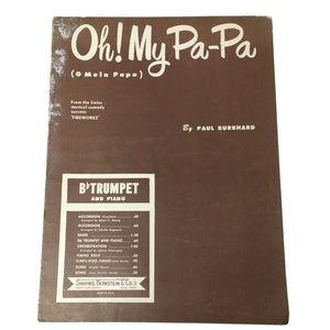 Oh! My Pa-Pa (O Mein Papa) by Paul Burkhard
