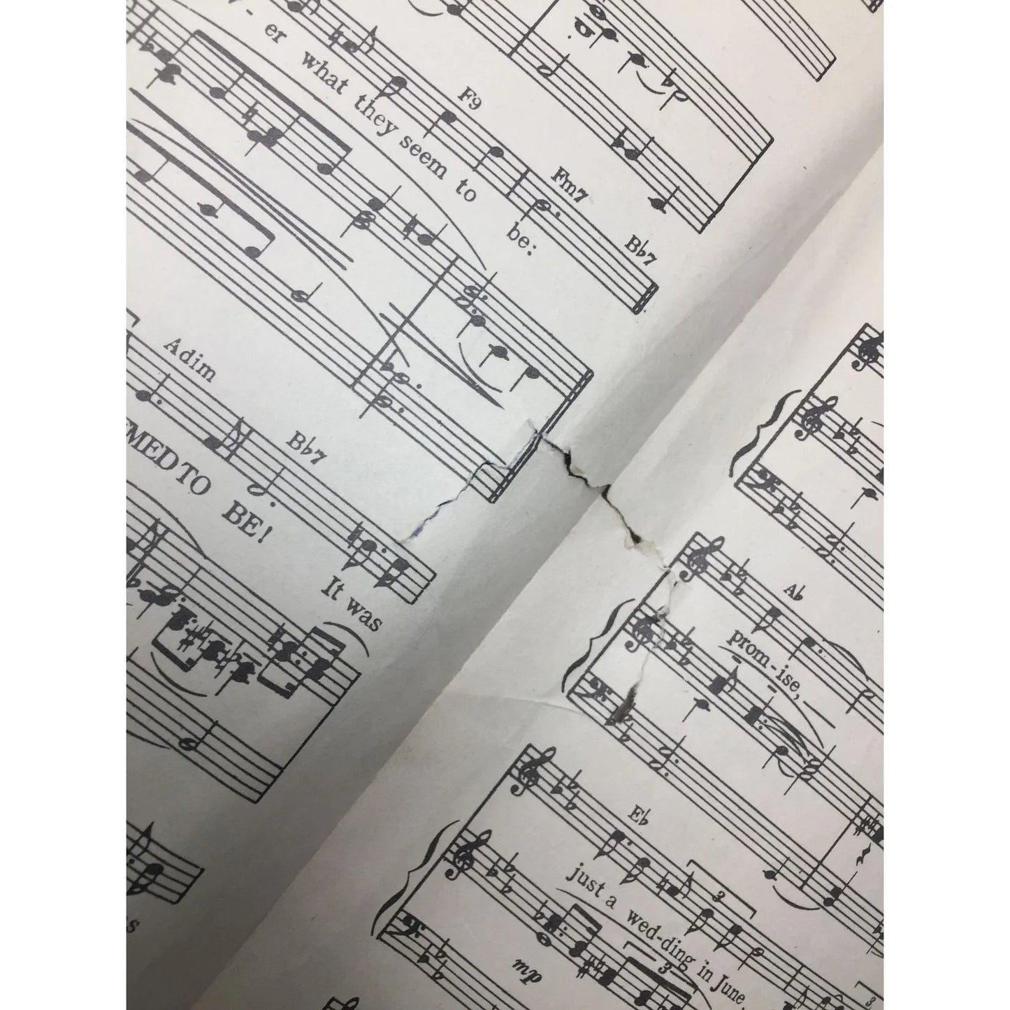 ''Oh! What it seemed to be'' by Bennie Benjamin, George Weiss, Frankie Carle - A+ Stuff - SHEET MUSIC - A+ Stuff