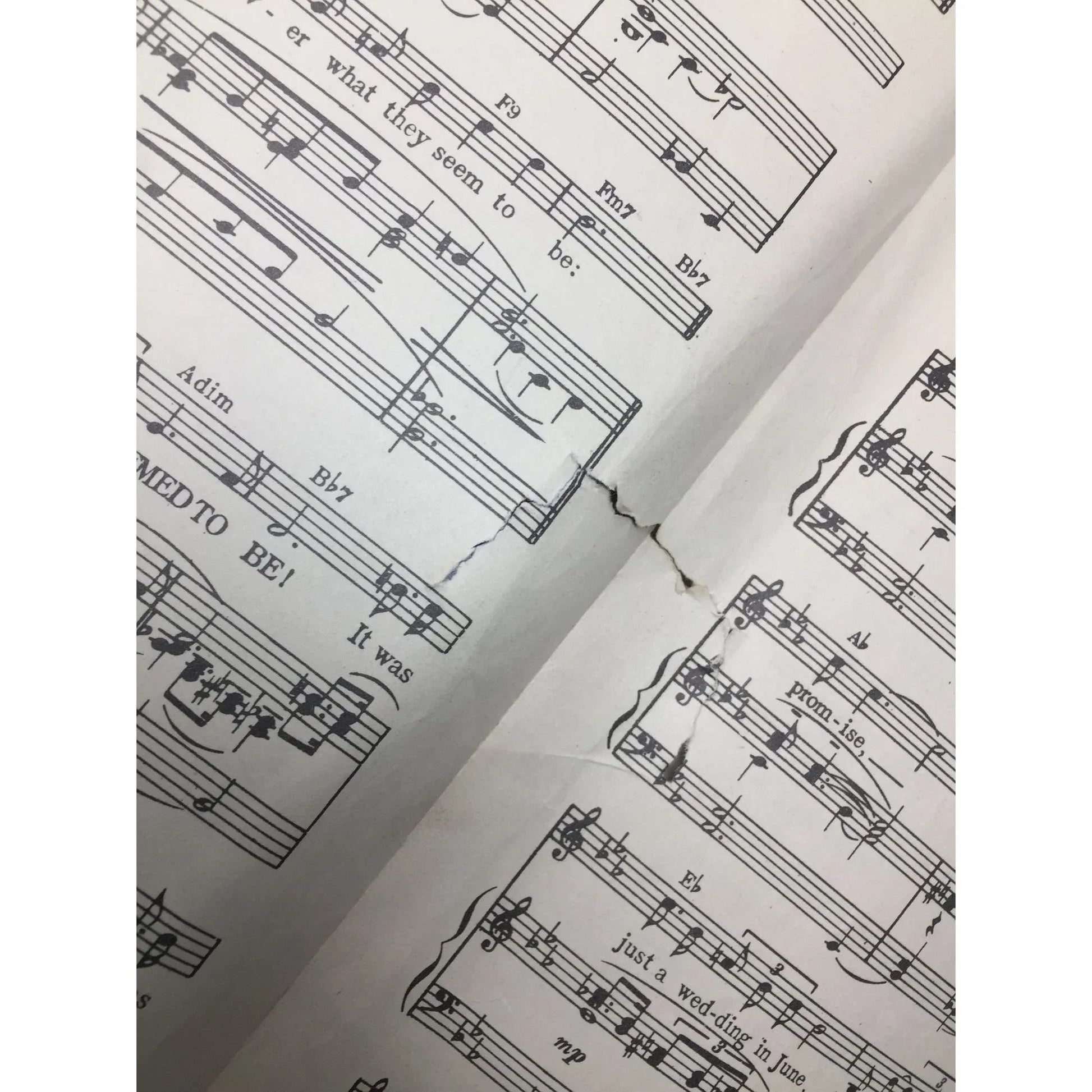 ''Oh! What it seemed to be'' by Bennie Benjamin, George Weiss, Frankie Carle - A+ Stuff - SHEET MUSIC - A+ Stuff