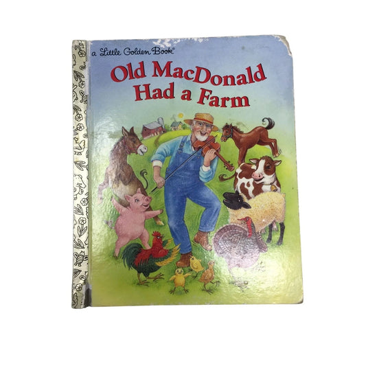 ''Old MacDonald Had a Farm'' Hardcover Children's Book - a little golden book - Books - A+ Stuff