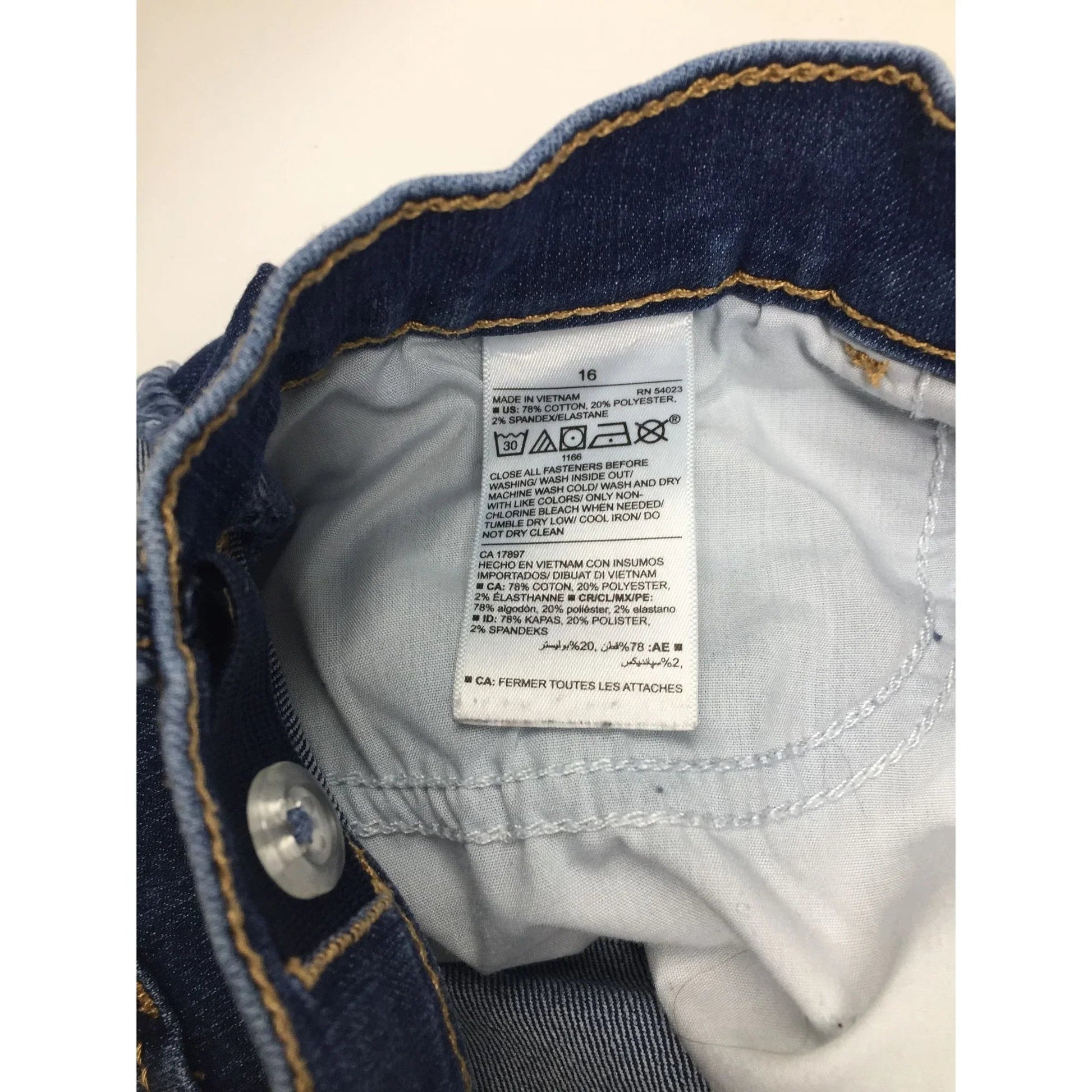 Old Navy Girls/Juniors Blue Jean Denim Size 16 with Pockets - old navy - Pants - A+ Stuff