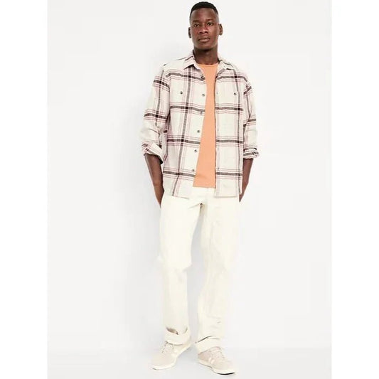 Old Navy Mens Plaid Collared Flannel Size XXXL - New with Tags - old navy - Shirts & Tops - A+ Stuff
