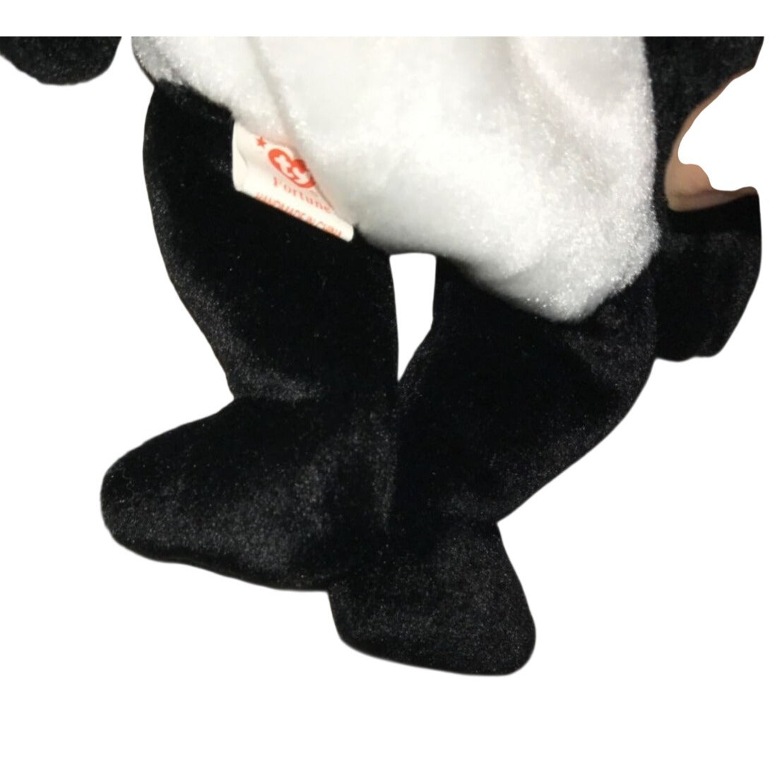 TY Beanie Baby Fortune - Panda - Star - 1998 - PE Pellets - stamp - gasport - 1997 swing date TY Beanie Baby  A+ Stuff Plush Toys / Stuffed Animals