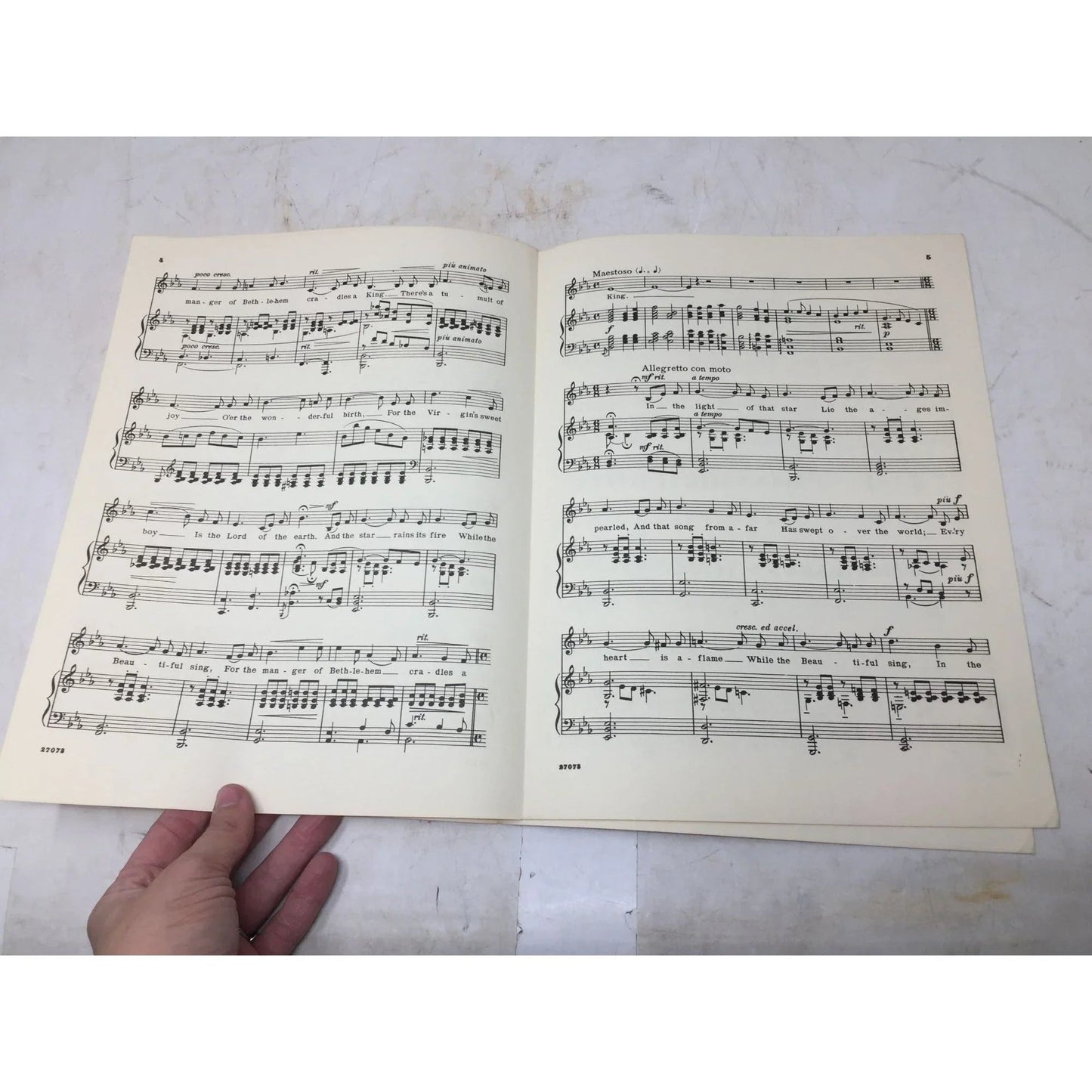 ''Oley Speaks'' There's a Song in the air (A Christmas song with piano accompaniment) - A+ Stuff - SHEET MUSIC - A+ Stuff