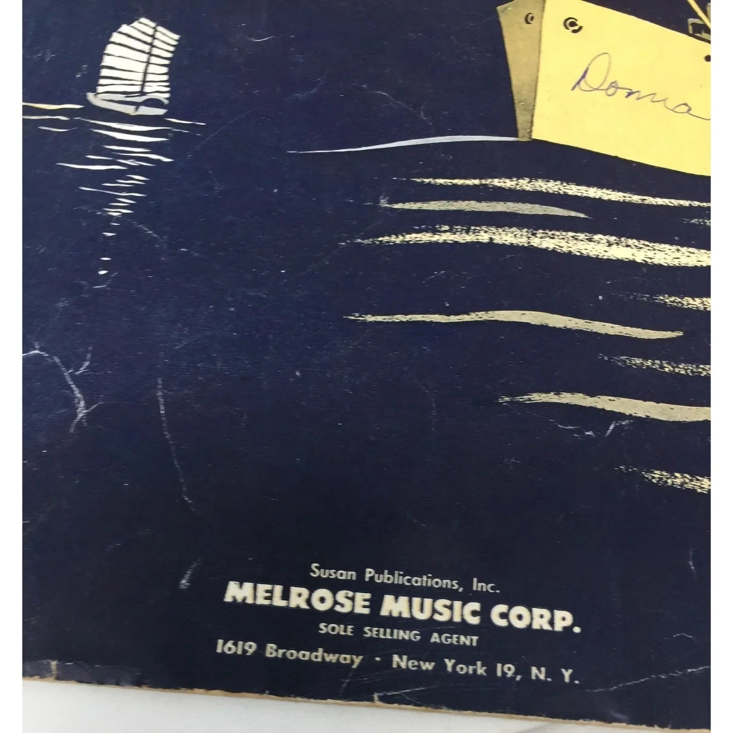 ''On a Slow Boat to China'' by Frank Loesser Vintage sheet music - A+ Stuff - sheet music - A+ Stuff