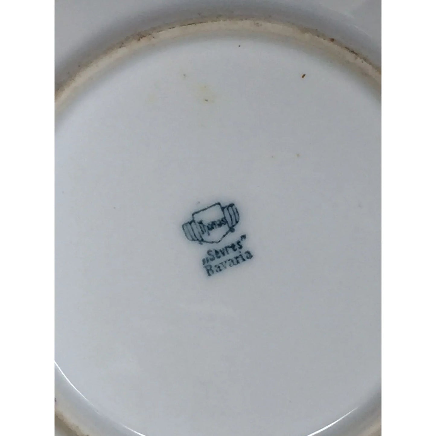 One Small "Serves Bavaria" Plate with Flowers Printed on it - A+ Stuff - Plates - A+ Stuff