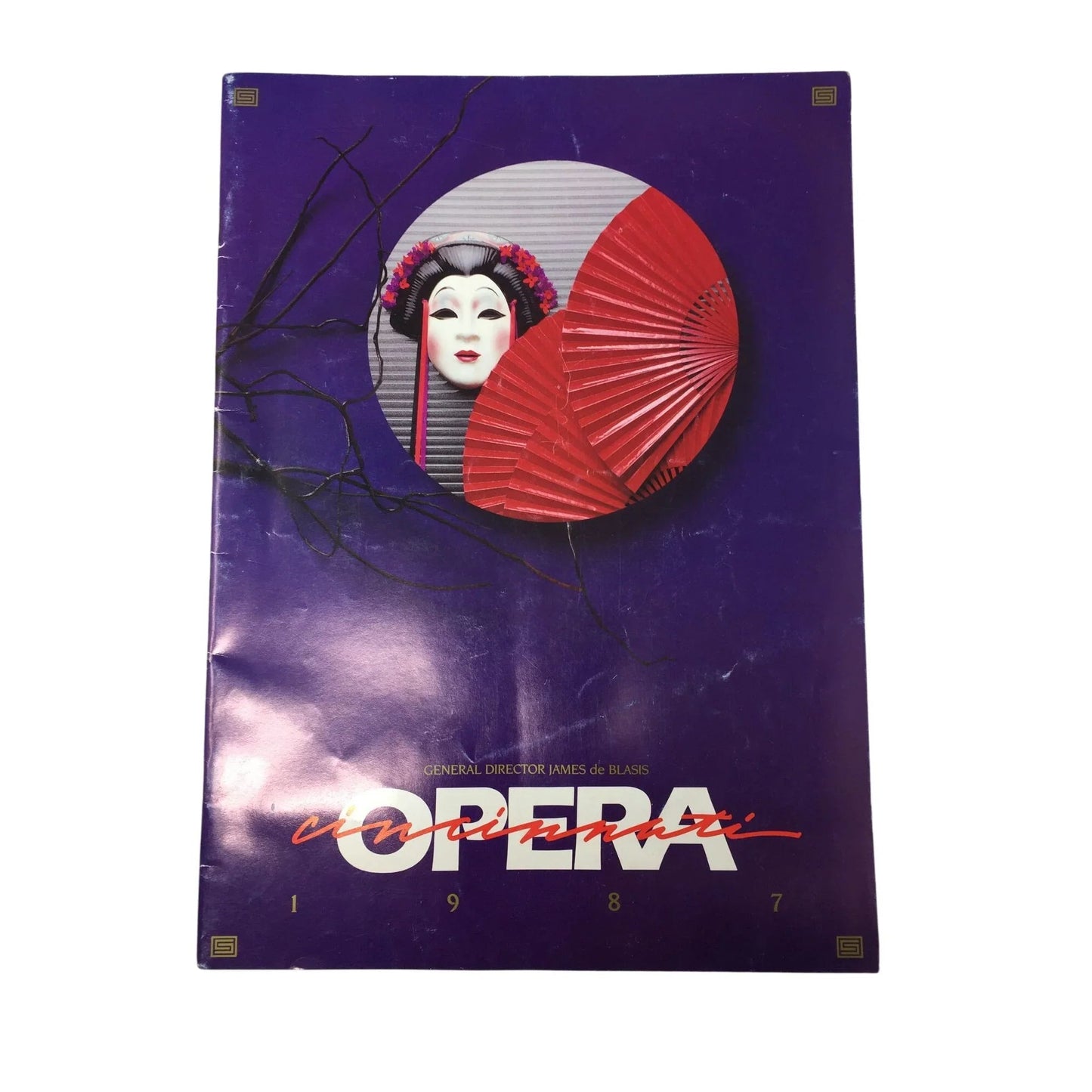Opera Cincinnati 1987 Vintage Music Book - A+ Stuff - Books - A+ Stuff