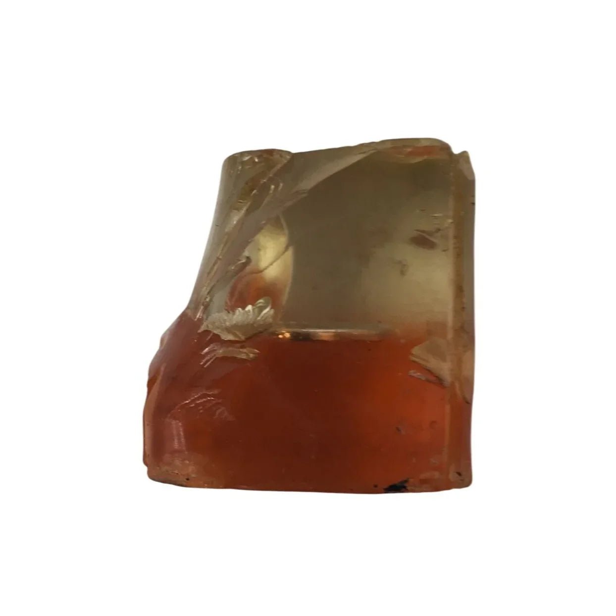 Orange Collectible Paperweight with a Penny Stuck In the Middle - A+ Stuff - Collectibles - A+ Stuff
