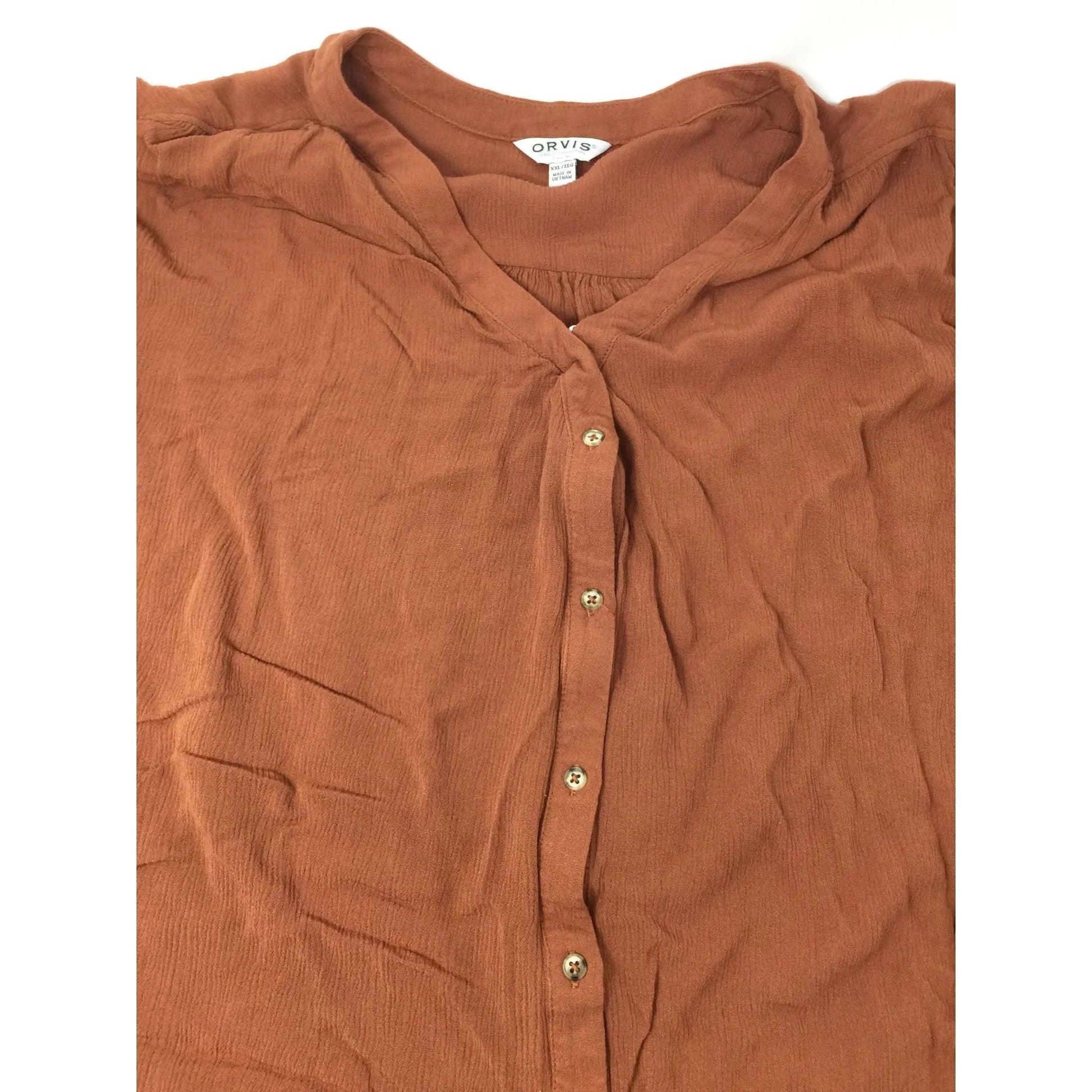 ORVIS CLASSIC COLLECTION SHIRT WOMENS SIZE XXL - orvis - Shirts & Tops - A+ Stuff