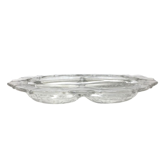 Vintage Cambridge Glass Wildflower Etched 5-Section Celery &Relish Tray Cambridge Glass Company  A+ Stuff Drinking, Dining & More