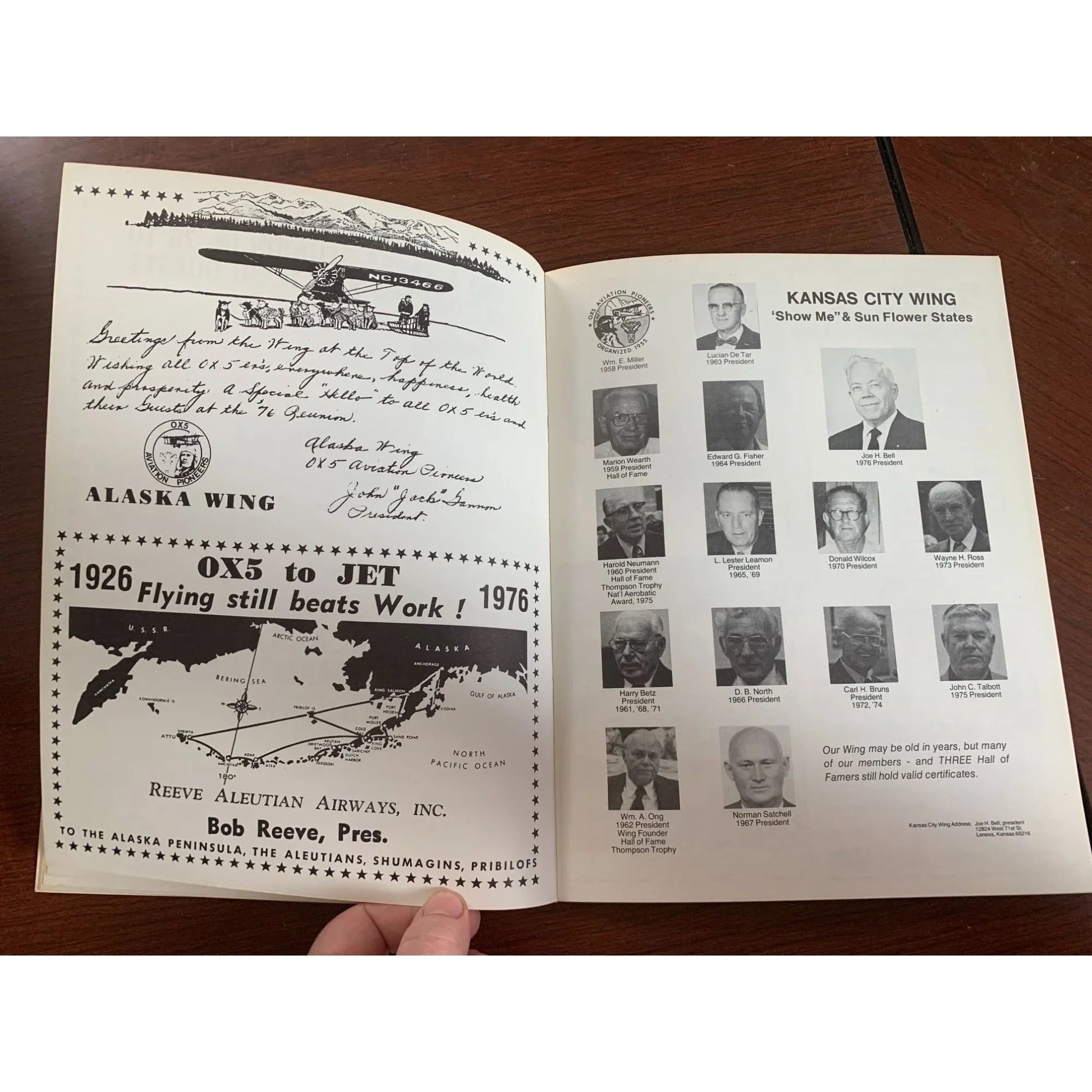 OX5 Aviation Pioneers 21st Reunion San Diego 1976 Magazine/Book - A+ Stuff - Magazines - A+ Stuff