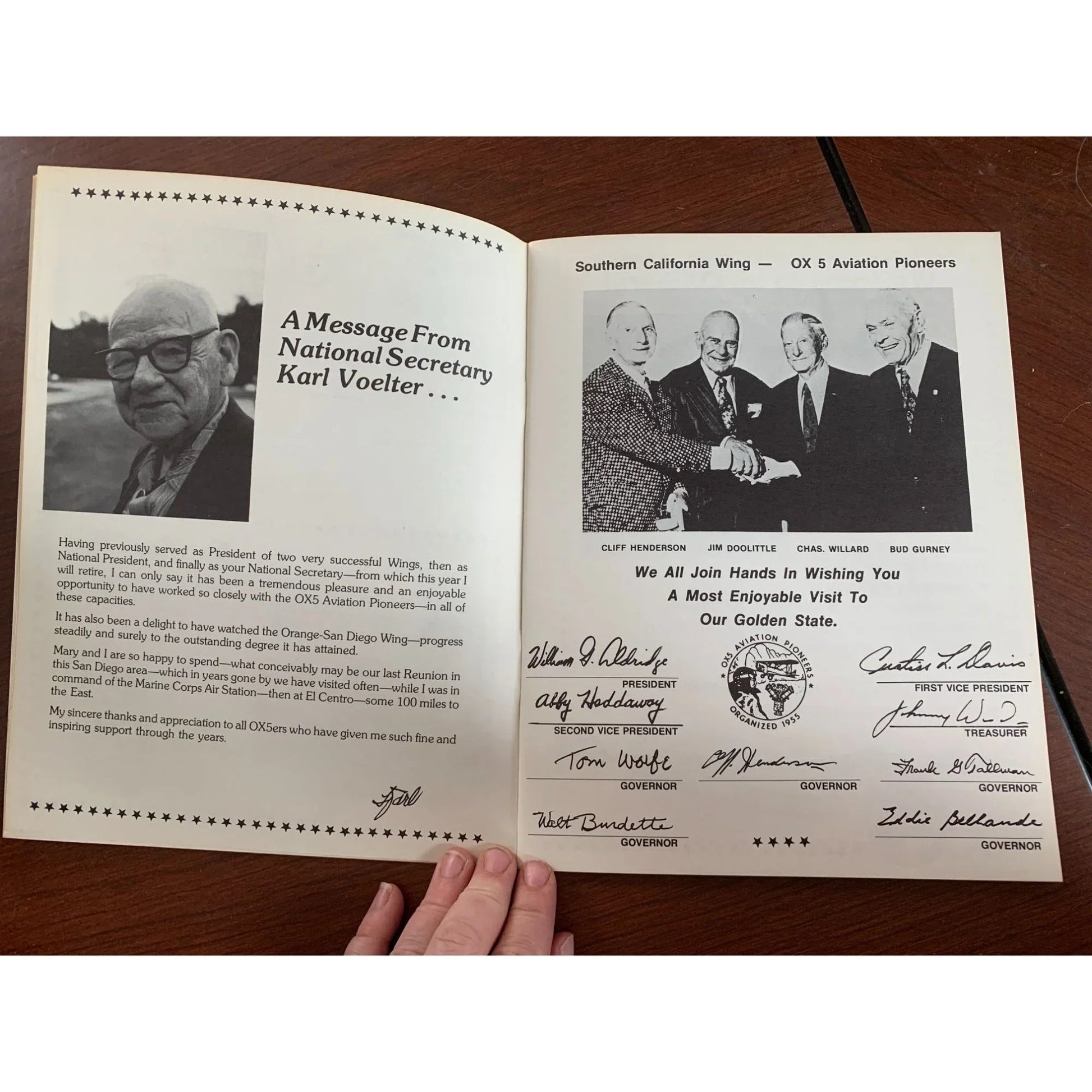 OX5 Aviation Pioneers 21st Reunion San Diego 1976 Magazine/Book - A+ Stuff - Magazines - A+ Stuff