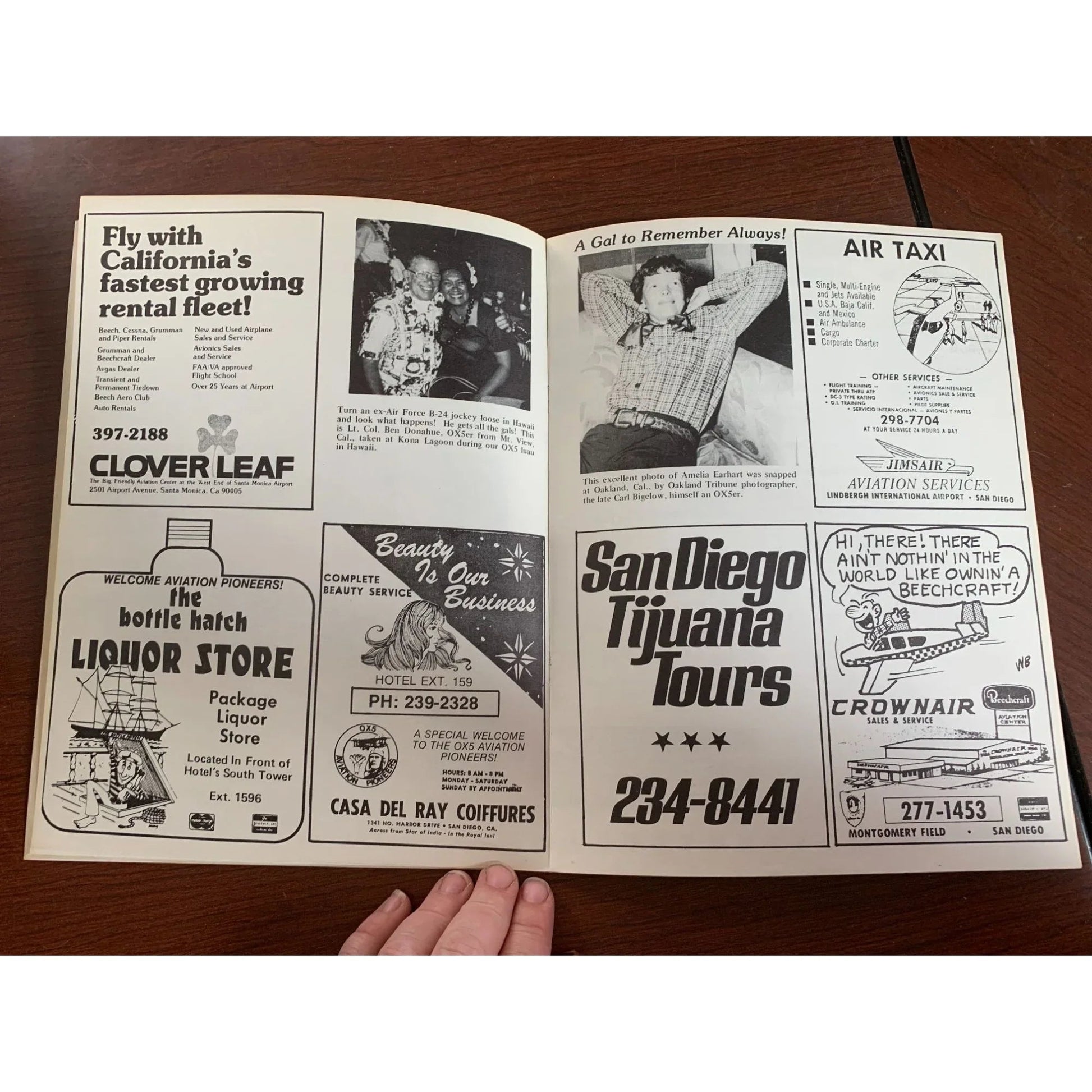 OX5 Aviation Pioneers 21st Reunion San Diego 1976 Magazine/Book - A+ Stuff - Magazines - A+ Stuff