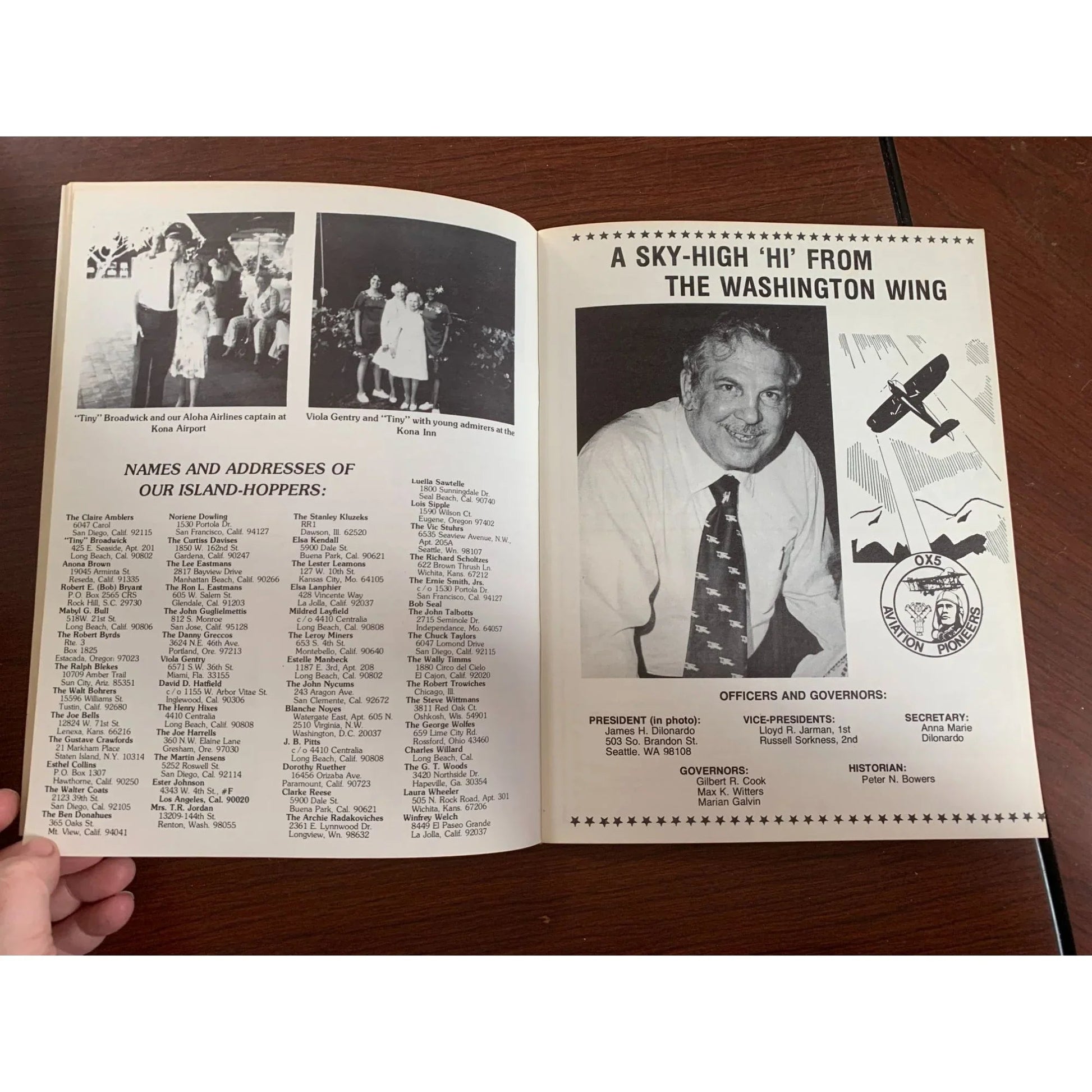 OX5 Aviation Pioneers 21st Reunion San Diego 1976 Magazine/Book - A+ Stuff - Magazines - A+ Stuff