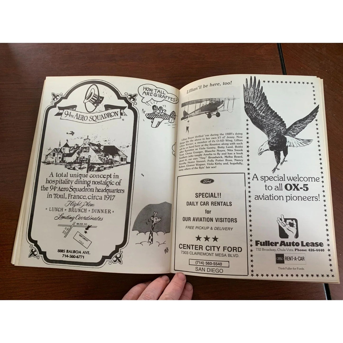 OX5 Aviation Pioneers 21st Reunion San Diego 1976 Magazine/Book - A+ Stuff - Magazines - A+ Stuff