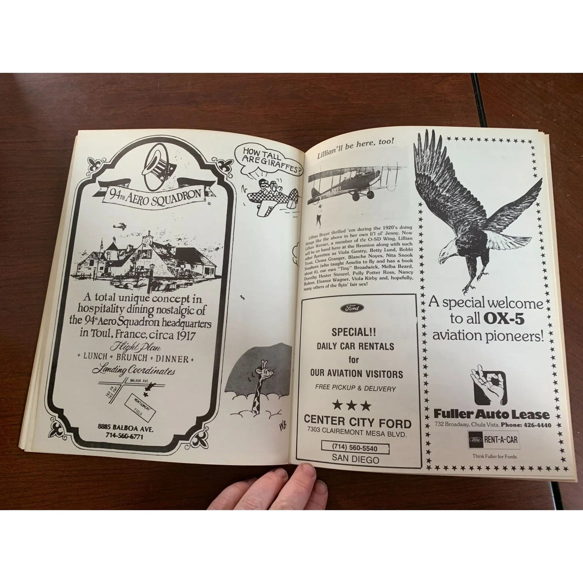 OX5 Aviation Pioneers 21st Reunion San Diego 1976 Magazine/Book - A+ Stuff - Magazines - A+ Stuff