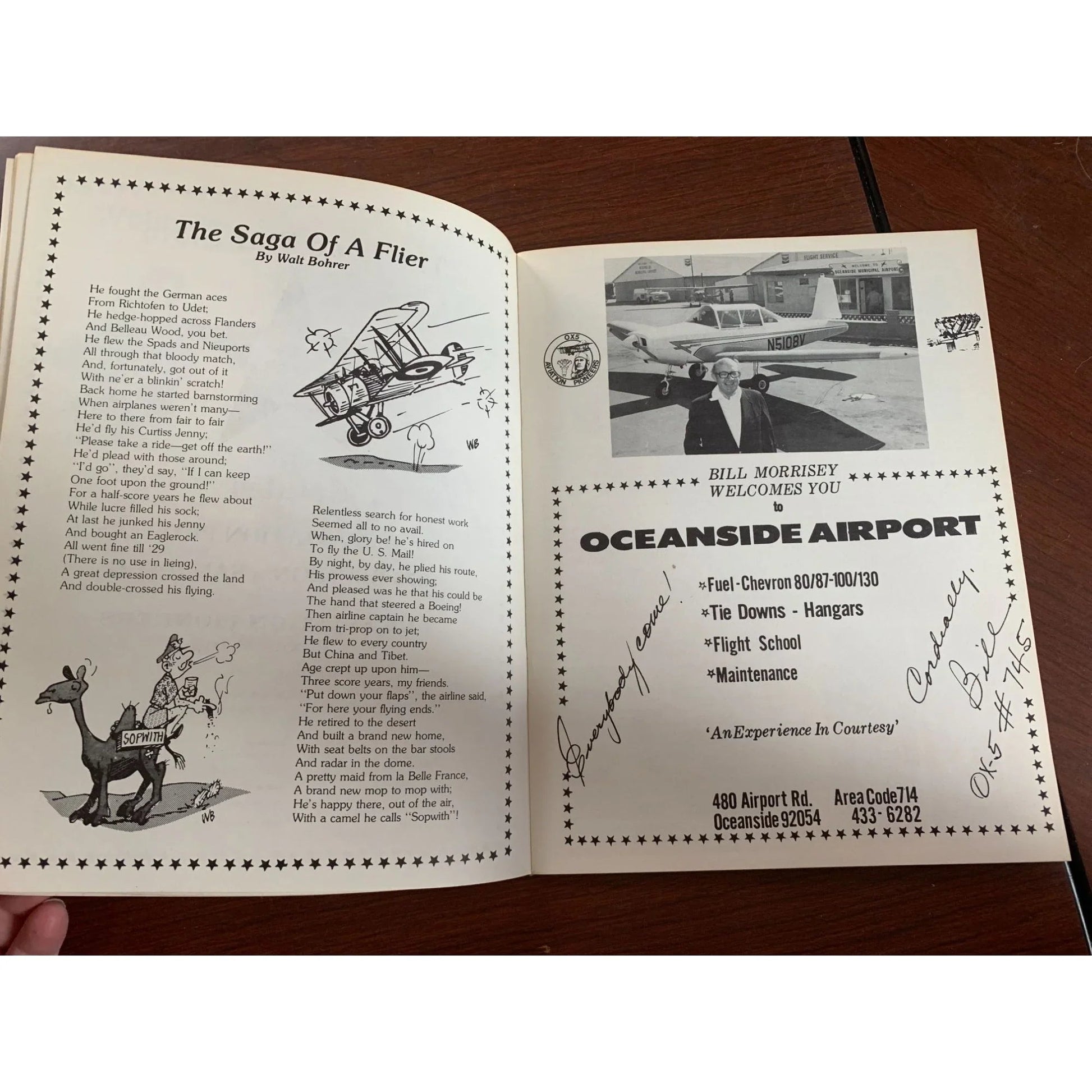 OX5 Aviation Pioneers 21st Reunion San Diego 1976 Magazine/Book - A+ Stuff - Magazines - A+ Stuff