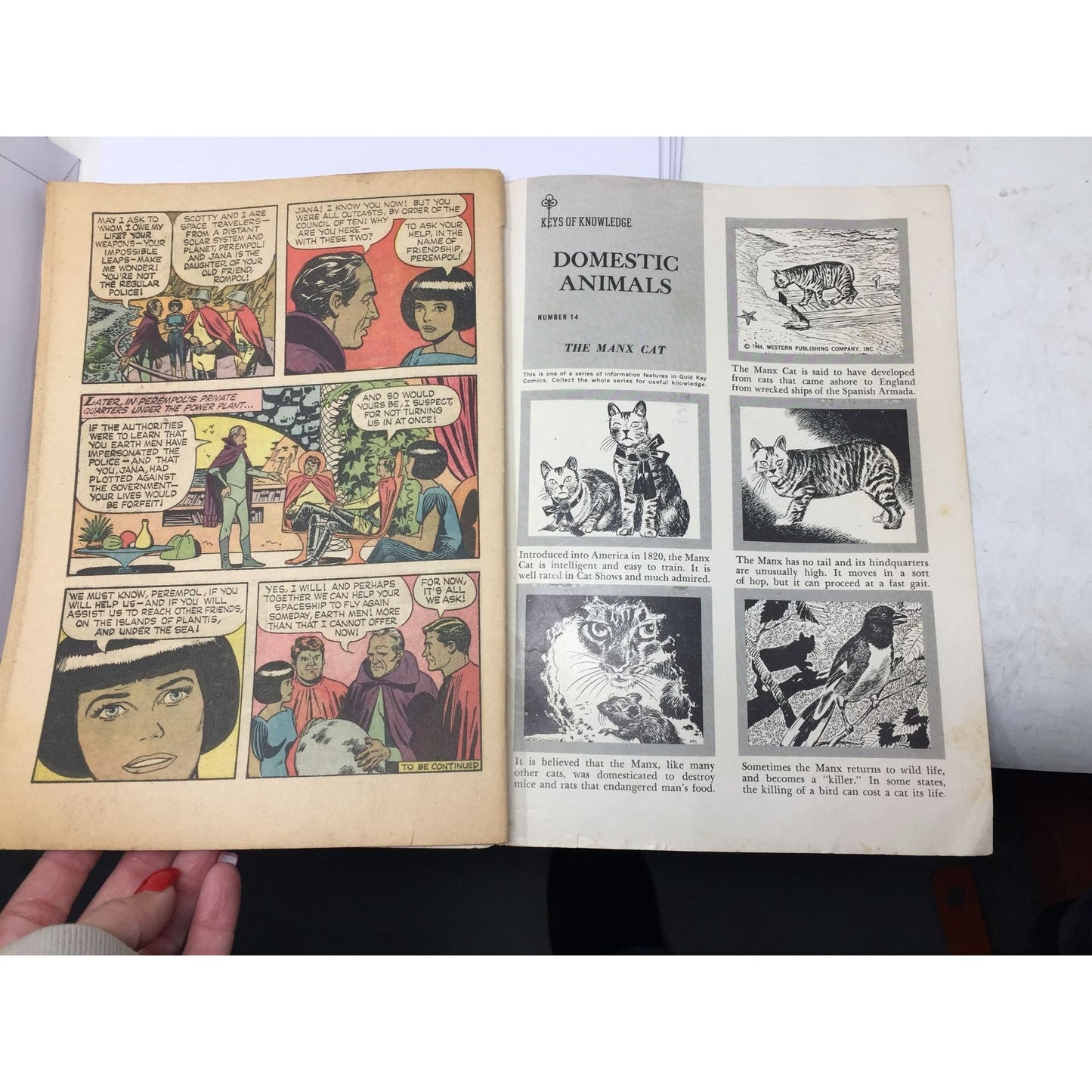 ''Space Family Robinson'' - Vintage Gold Key Comics Comic Book