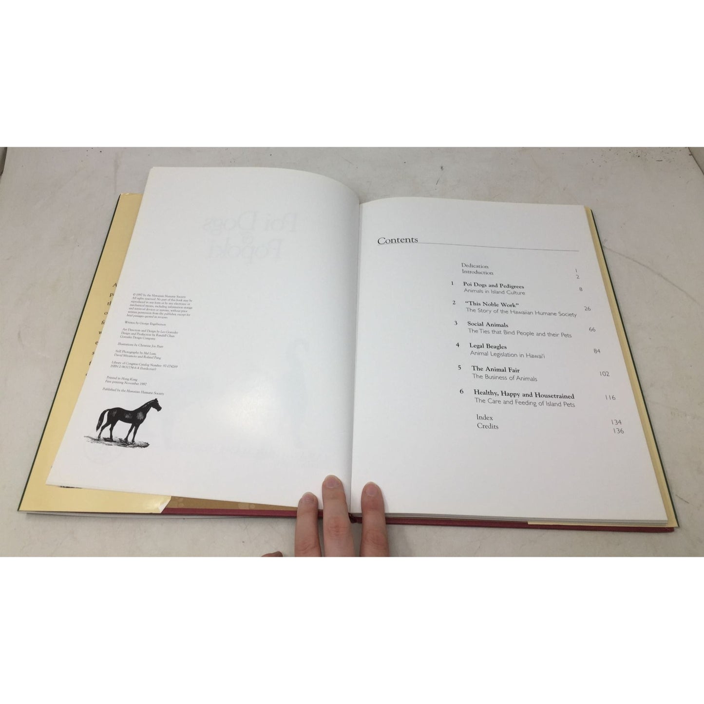 "Poi Dogs & Popoki: Animals and Pets in Hawaii" by George Engebretson. unbranded  A+ Stuff books