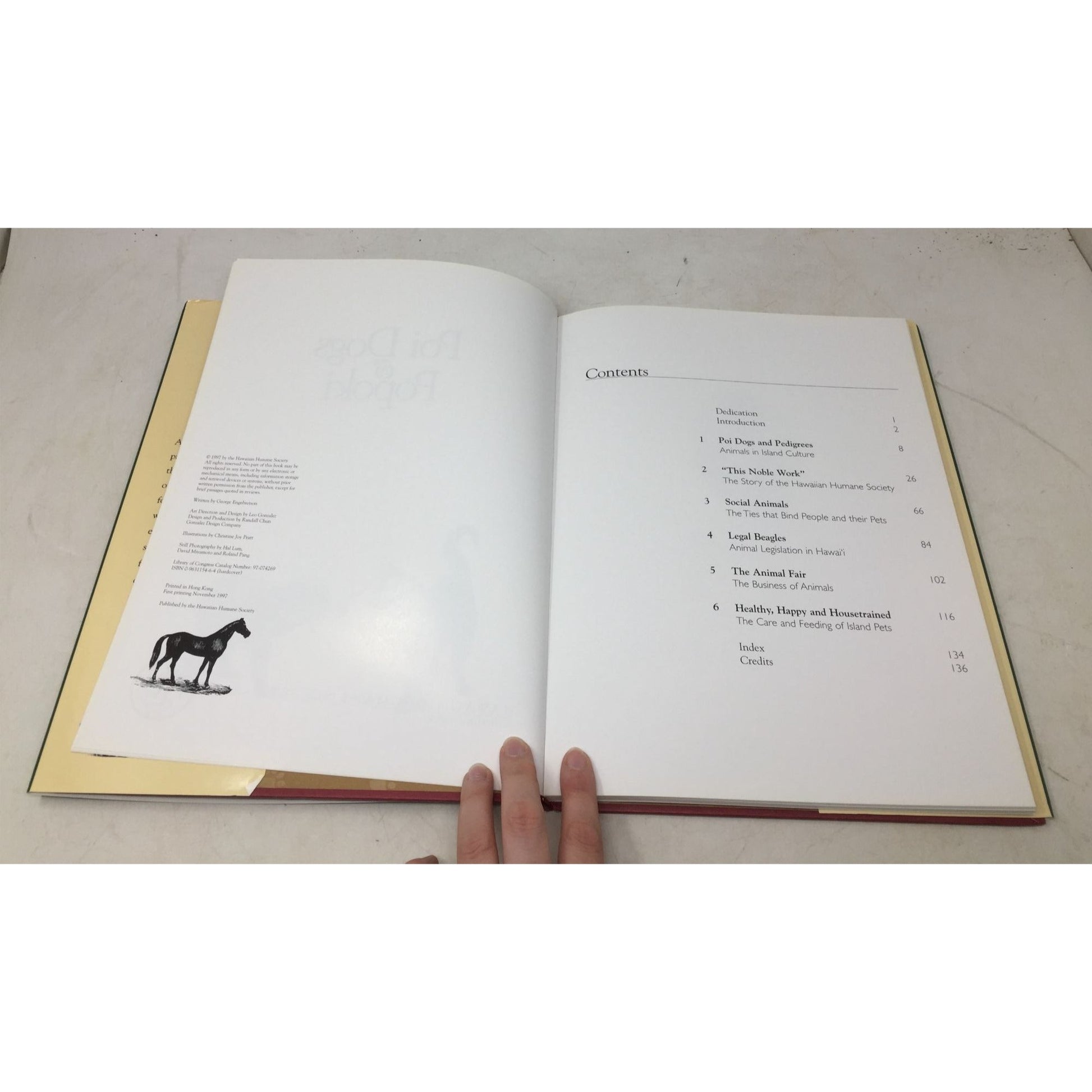 "Poi Dogs & Popoki: Animals and Pets in Hawaii" by George Engebretson. unbranded  A+ Stuff books