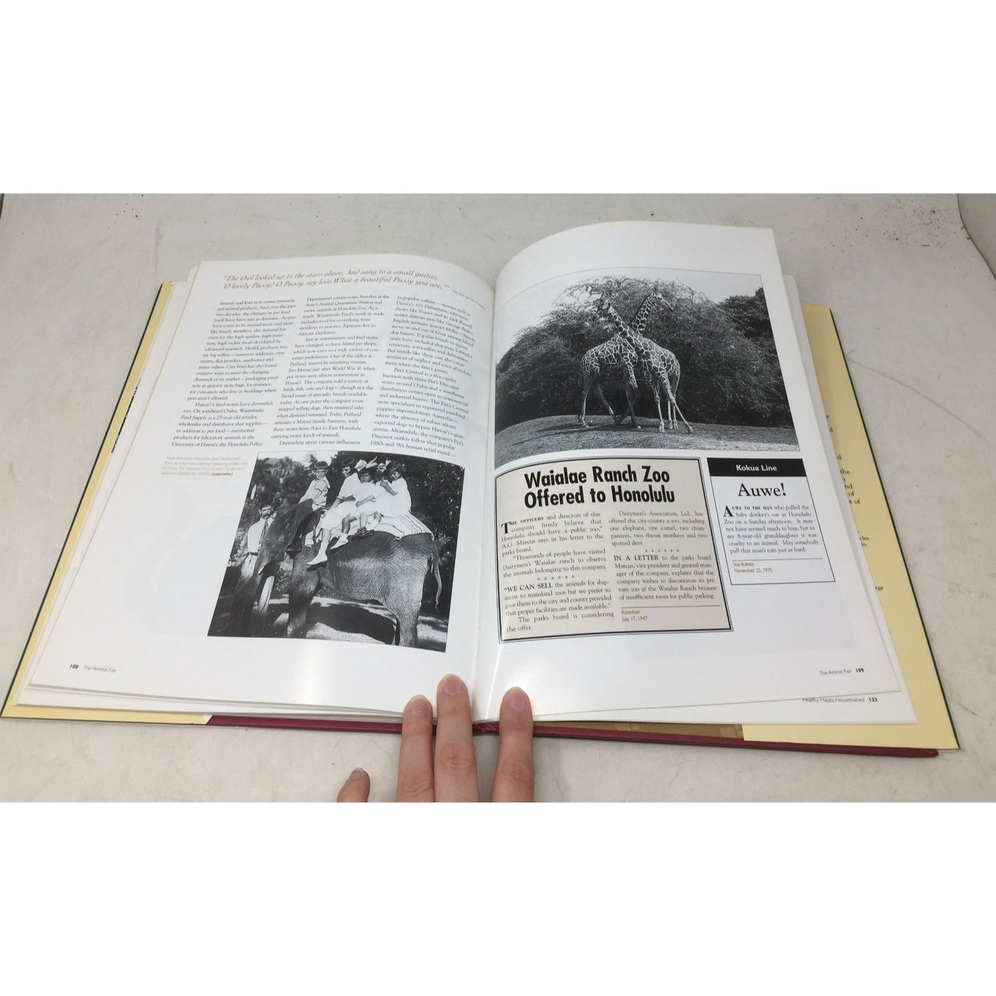 "Poi Dogs & Popoki: Animals and Pets in Hawaii" by George Engebretson. unbranded  A+ Stuff books
