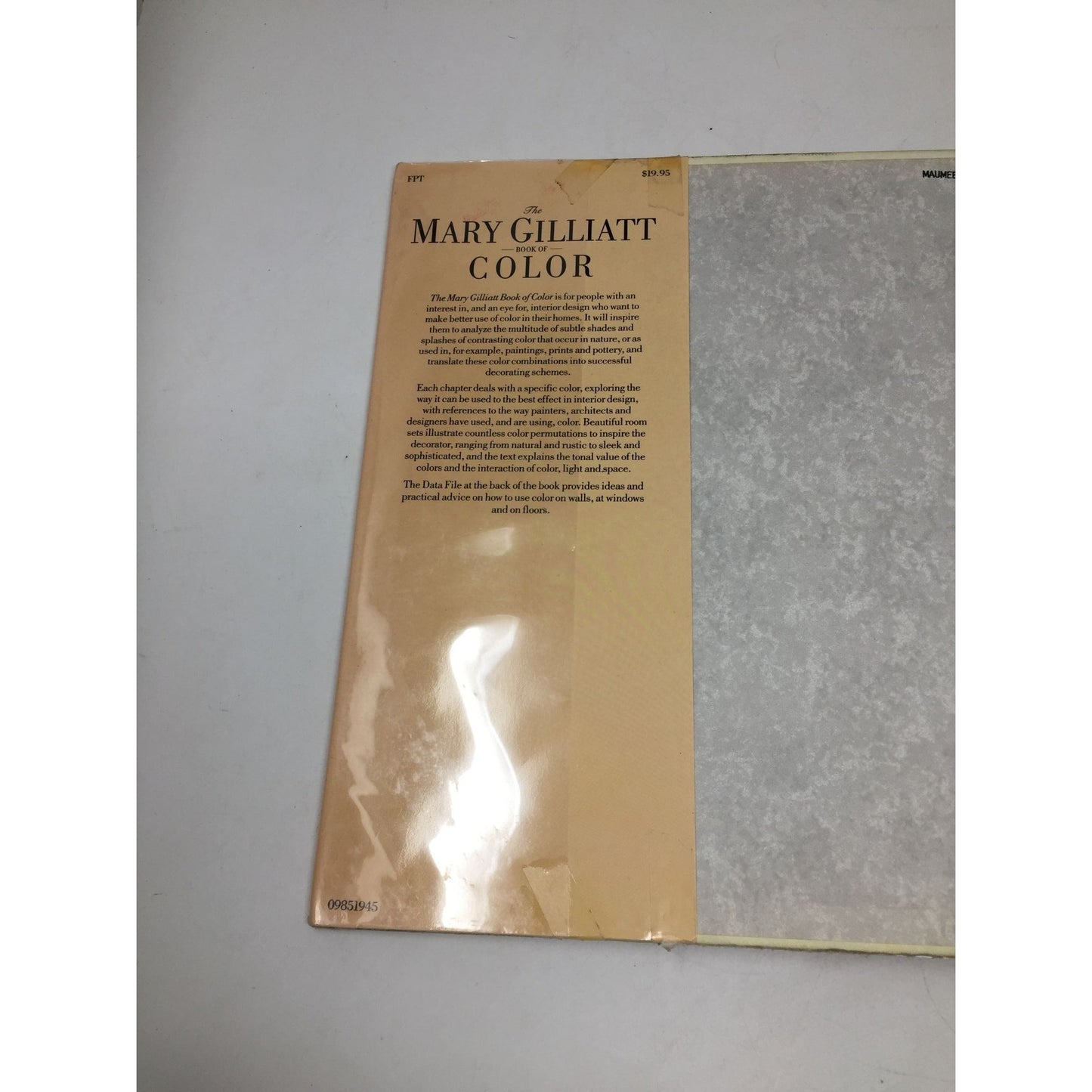 The Mary Gilliatt Book of Color Vintage Hardcover Book