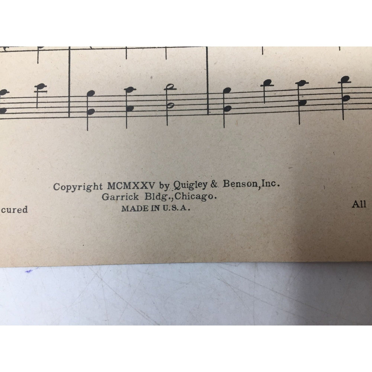 Vintage 1920s Sheet Music for the Song "You Know-I Know". A+ Stuff  A+ Stuff Sheet Music