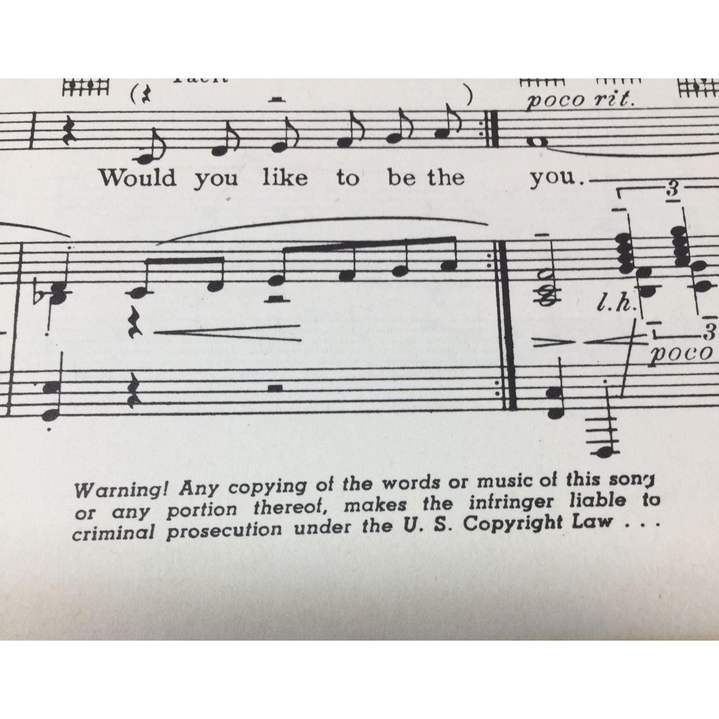 ''Love of my Life'' from ''Second Chorus'' Vintage 1940 Sheet Music - A+ Stuff