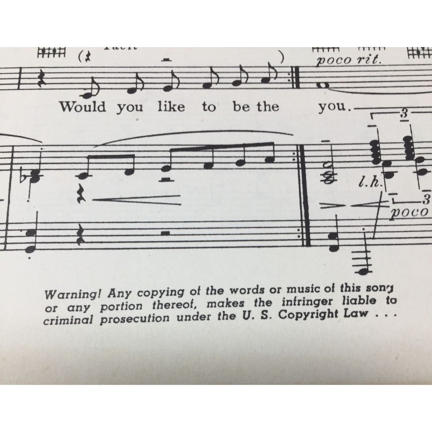 ''Love of my Life'' from ''Second Chorus'' Vintage 1940 Sheet Music - A+ Stuff