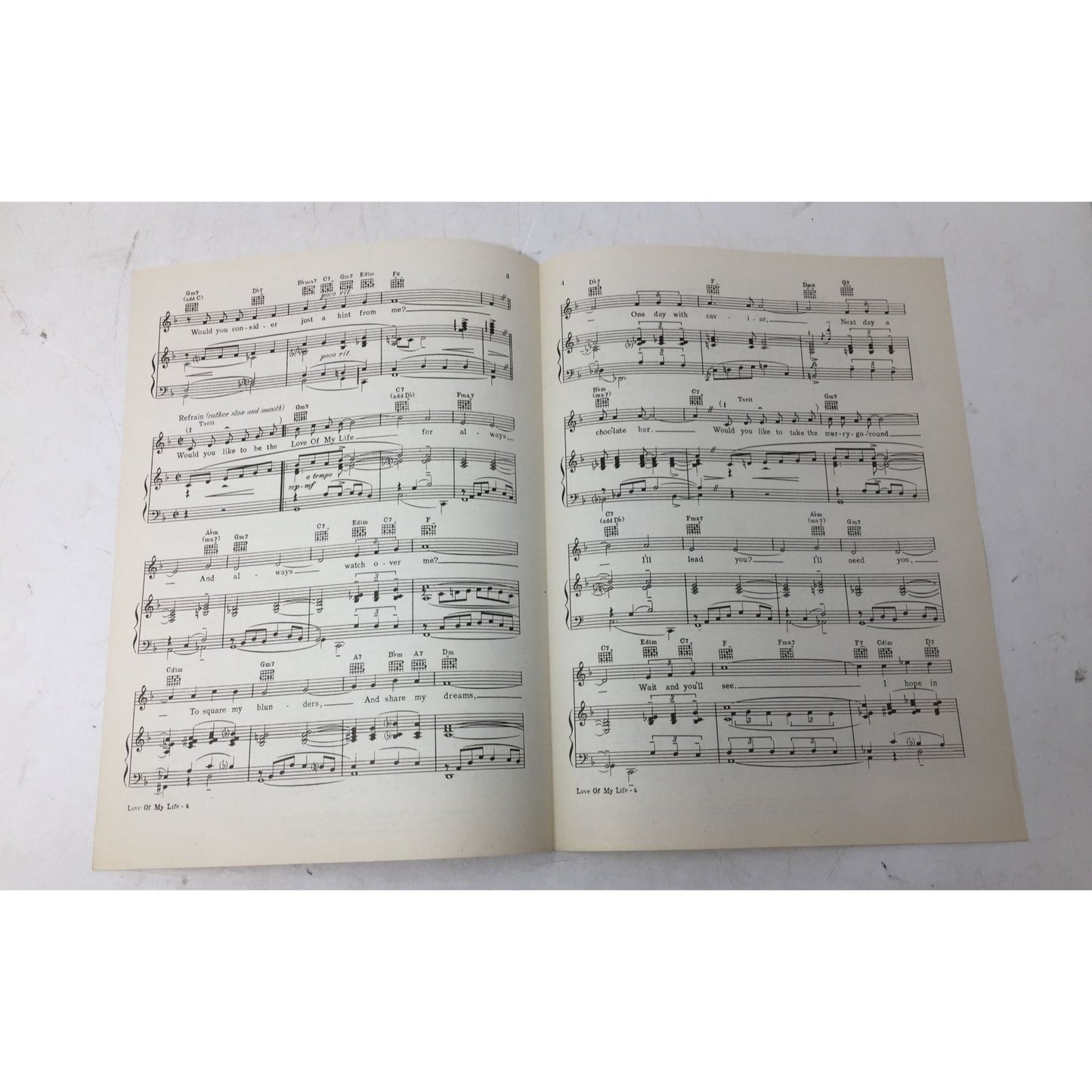 ''Love of my Life'' from ''Second Chorus'' Vintage 1940 Sheet Music - A+ Stuff