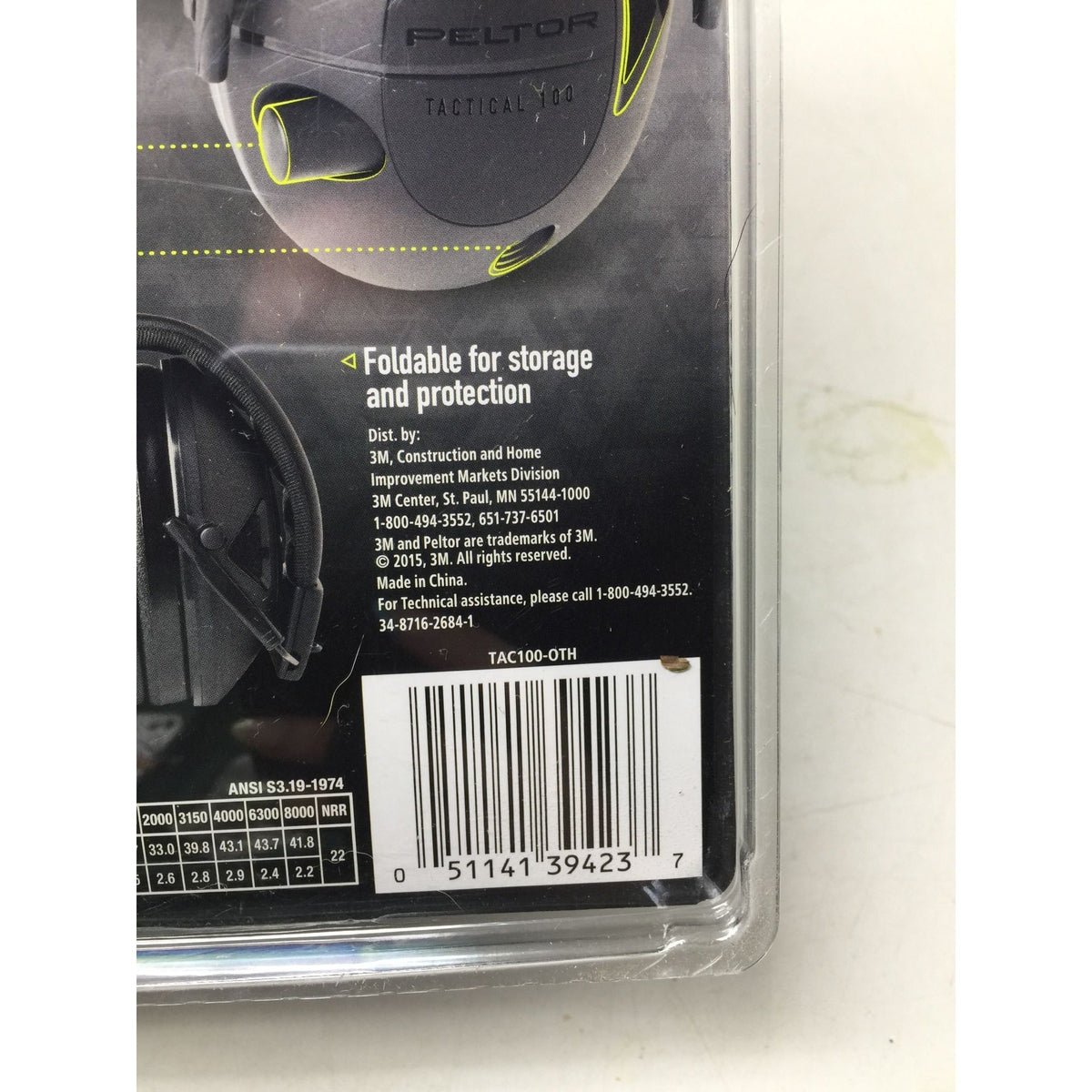 3M Peltor Sport Tactical 100 Electronic Hearing Protector 3M  A+ Stuff Sporting Goods